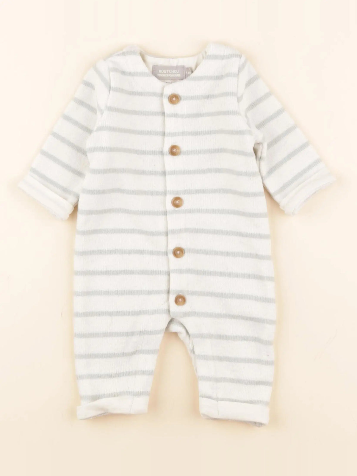 Boutchou - salopette vert - 1 mois