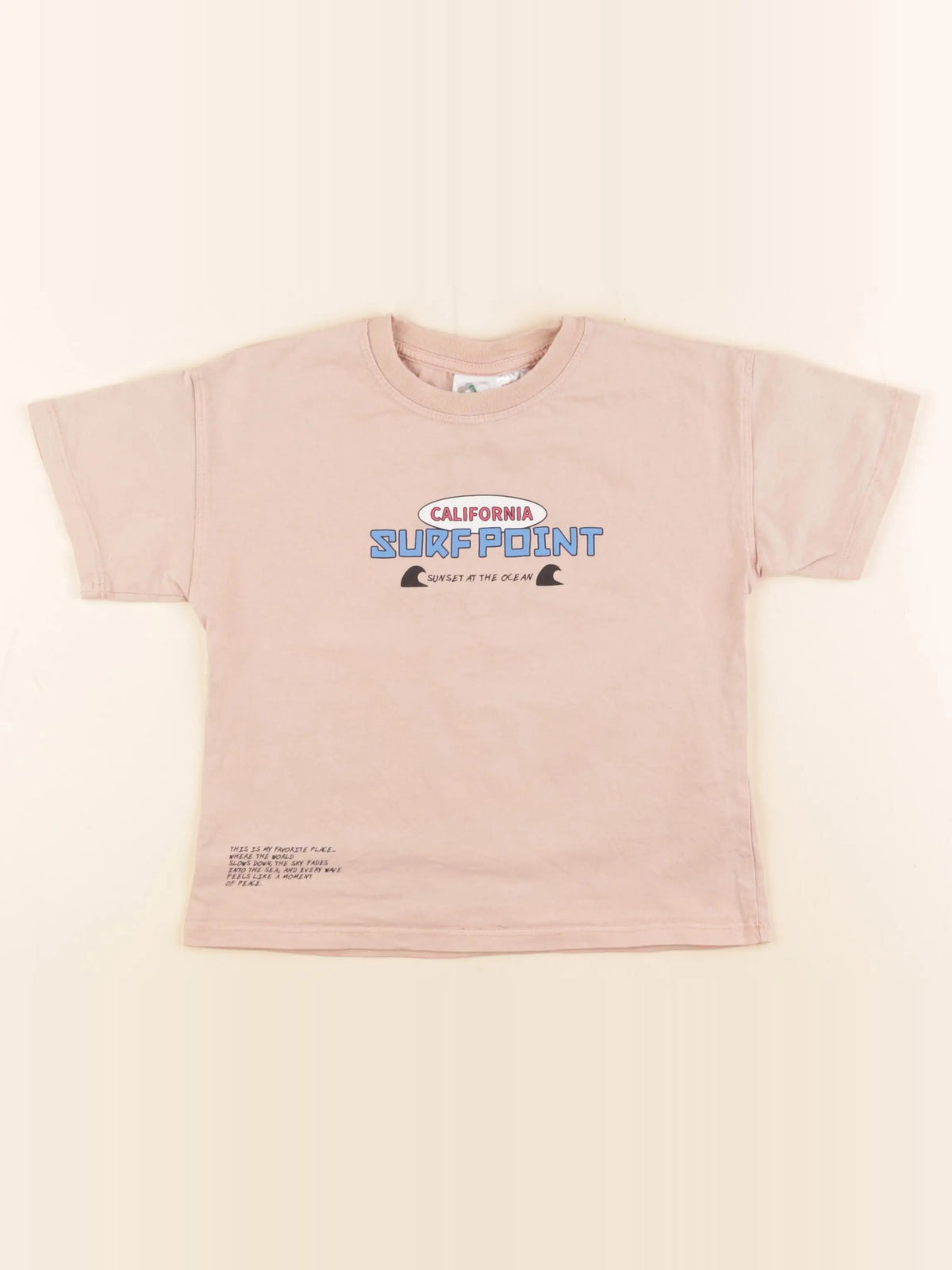 Zara - tee-shirt imprimé au dos rose - 4 ans
