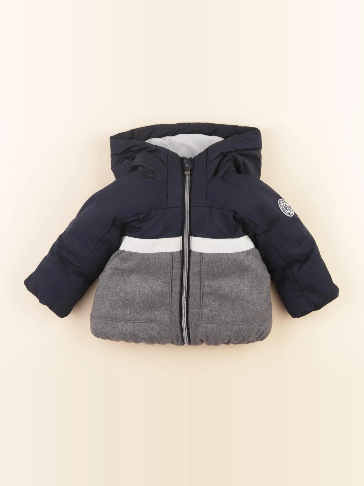 Jacadi - doudoune bleu - 12 mois