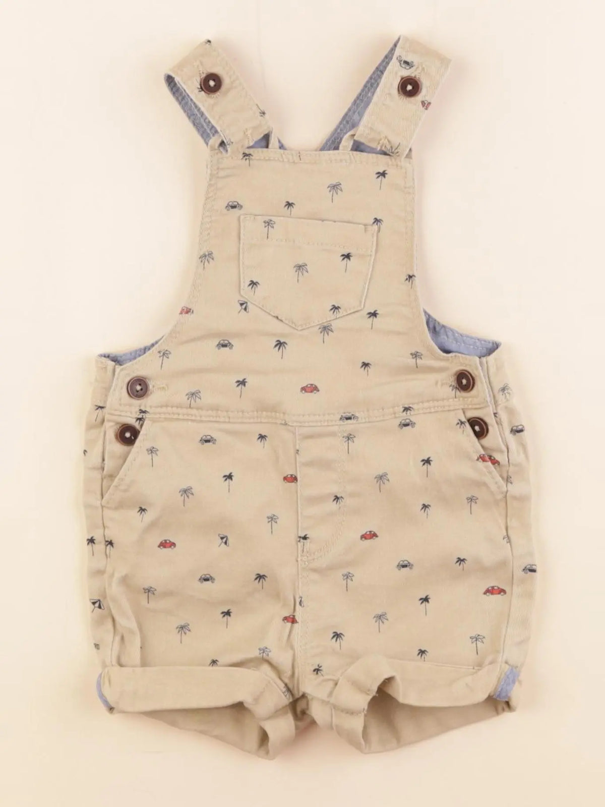 Tape à l'oeil - salopette beige - 6 mois