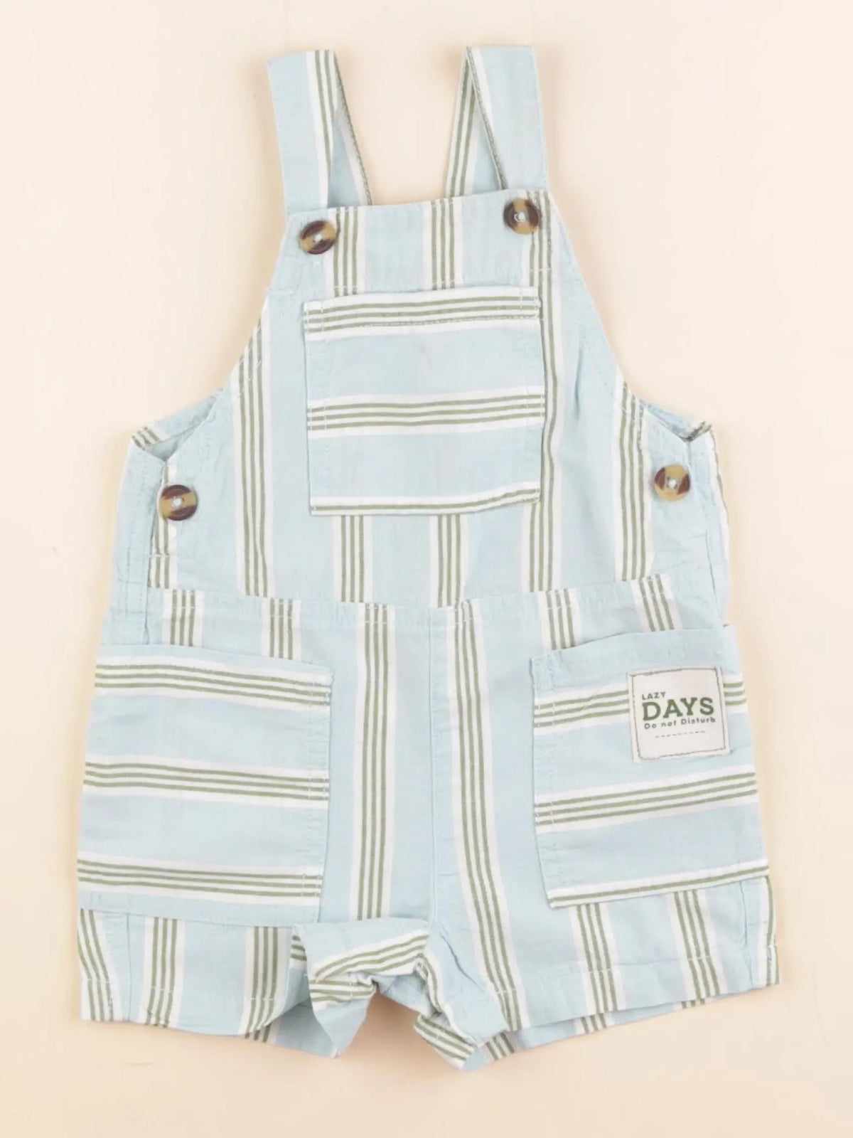 Boutchou - salopette bleu - 9 mois