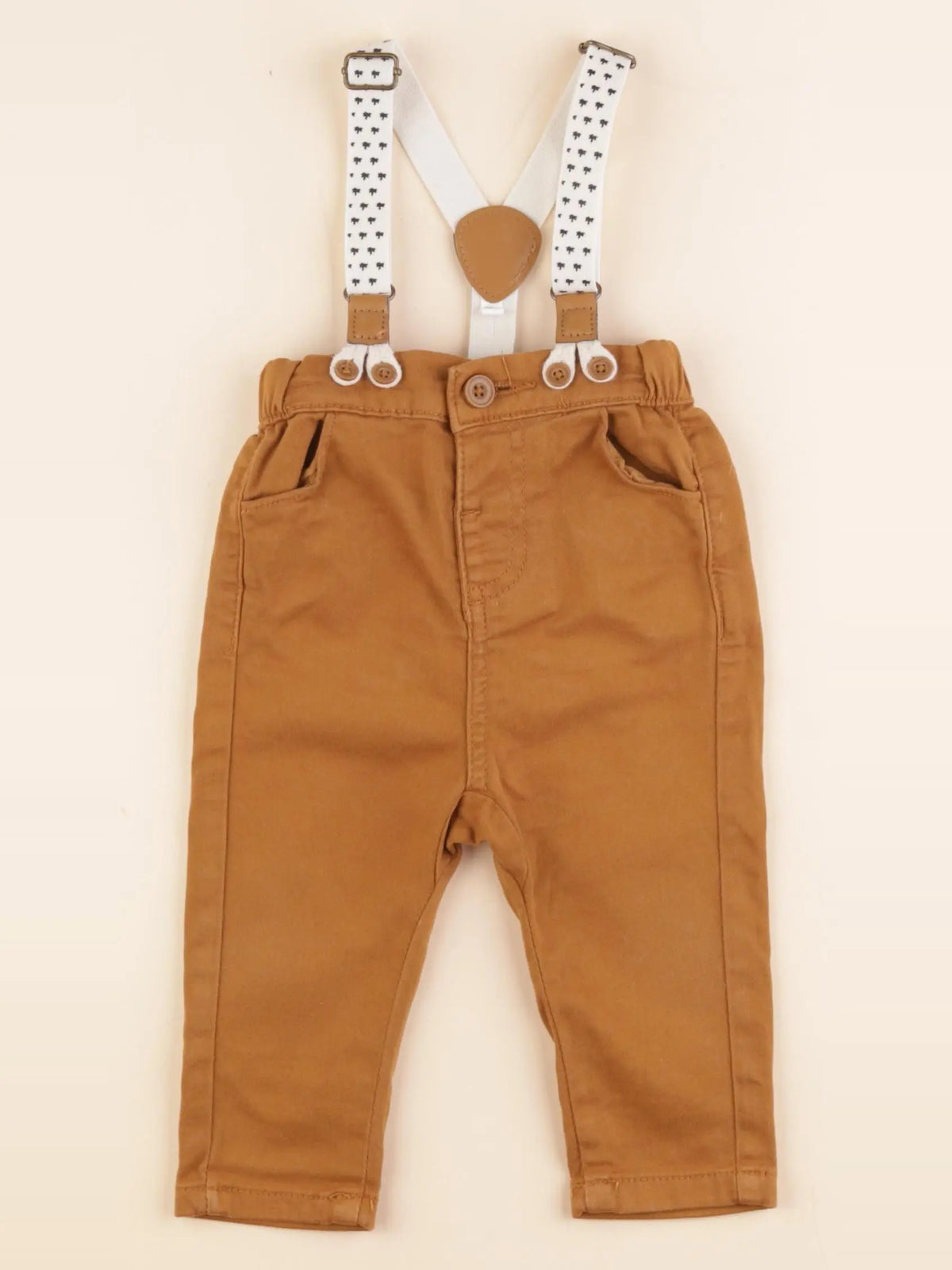 Tape à l'oeil - pantalon marron - 6 mois