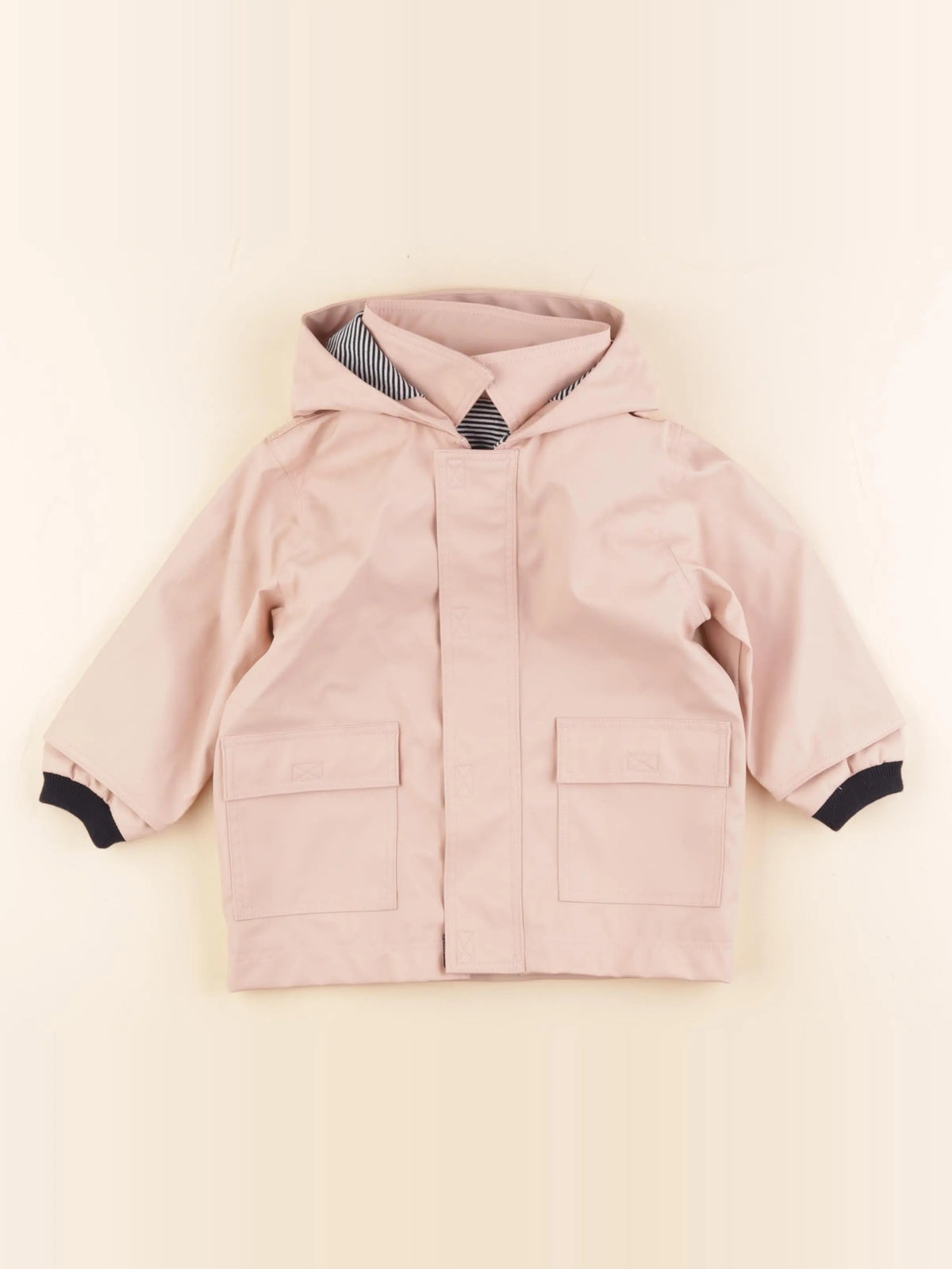 Petit Bateau - imperméable rose - 18 mois
