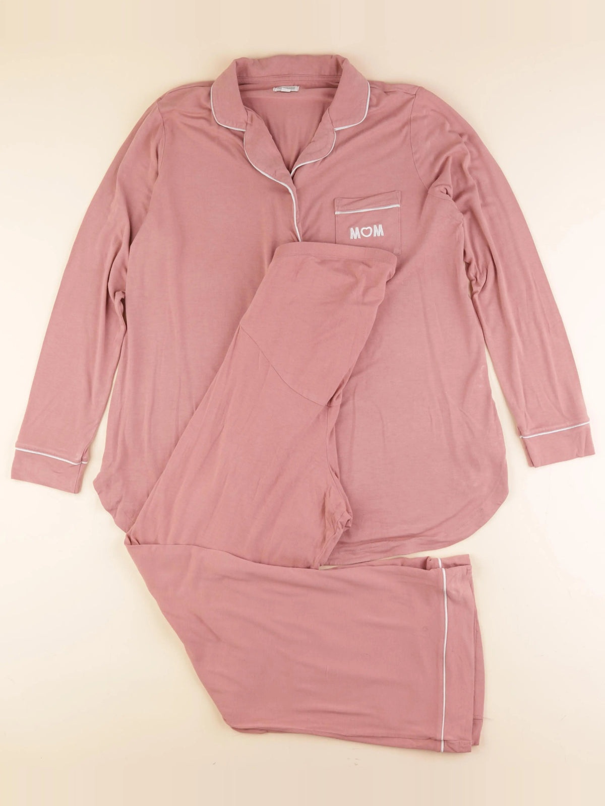 Vertbaudet - pyjama grossesse, allaitement rose - 38 à 40