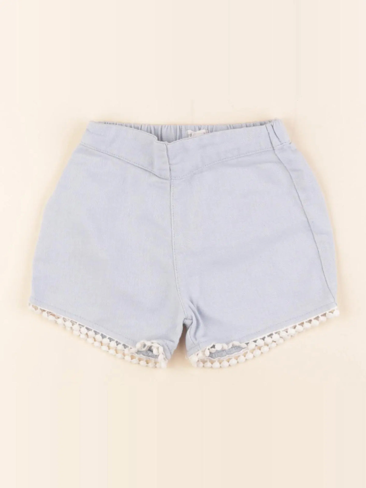 Vertbaudet - short bleu - 9 mois