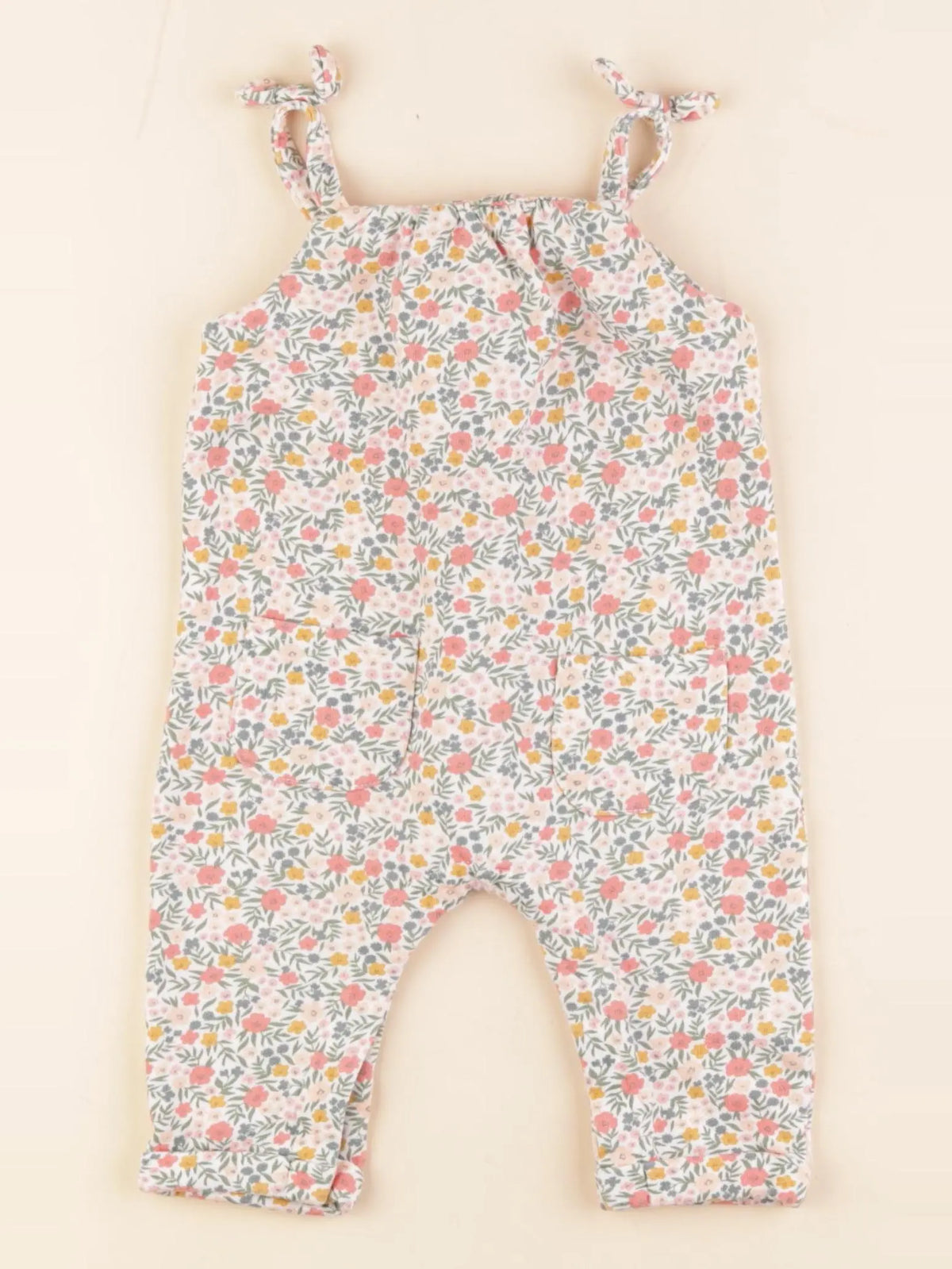 Vertbaudet - combinaison multicolore - 6 mois