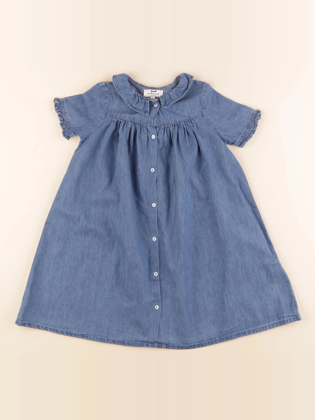Cyrillus - robe bleu - 3 ans