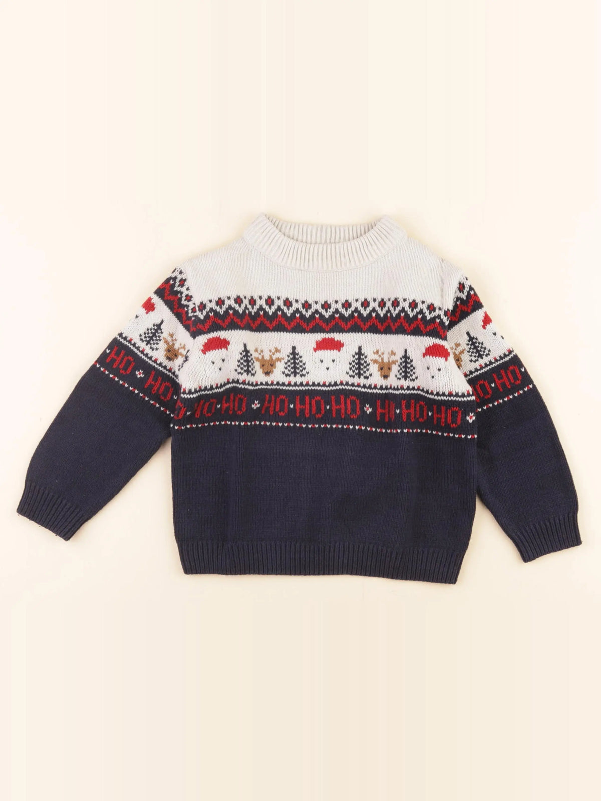 Vertbaudet - pull multicolore - 4 ans