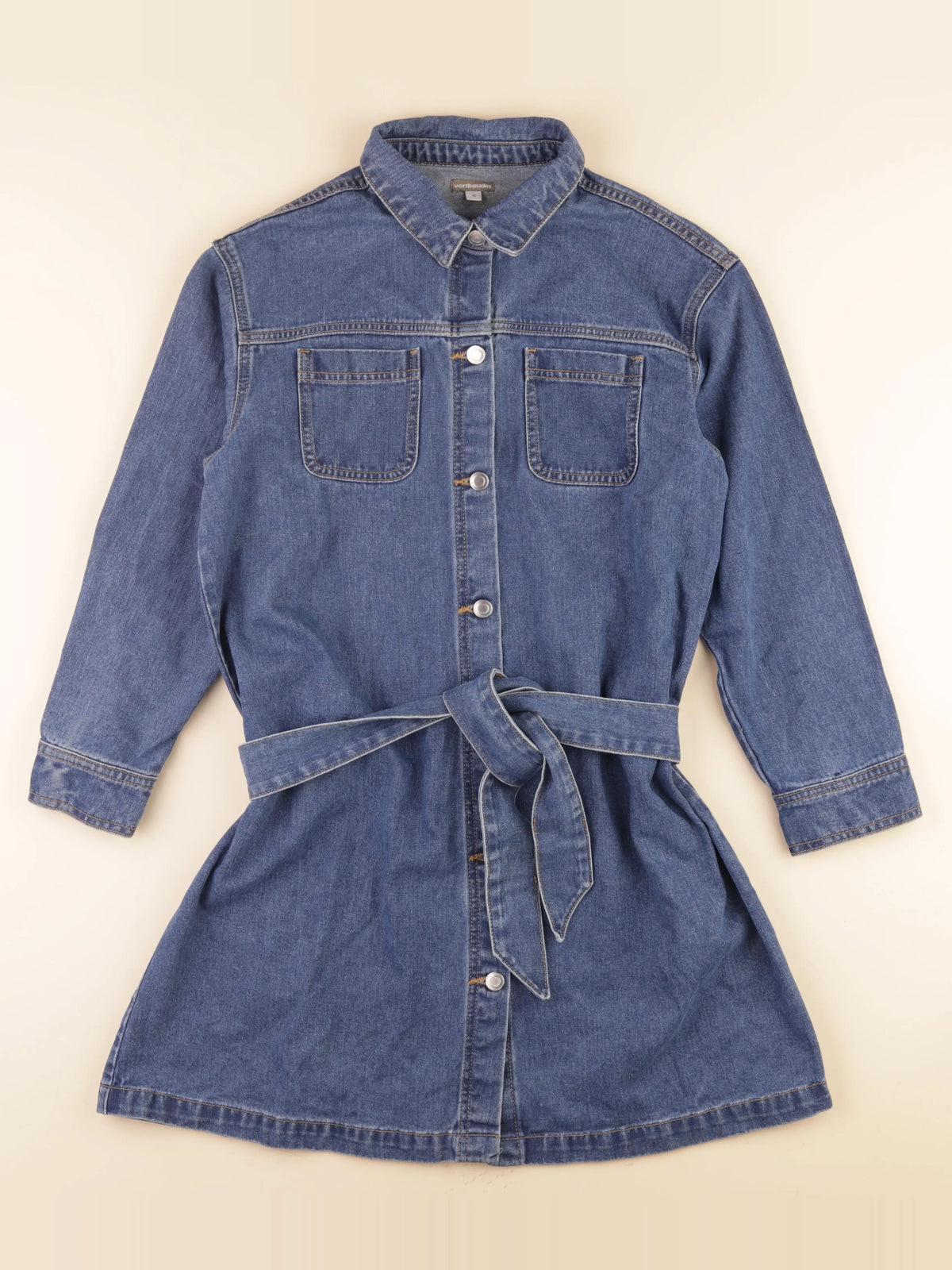 Vertbaudet - robe grossesse, allaitement bleu - 40