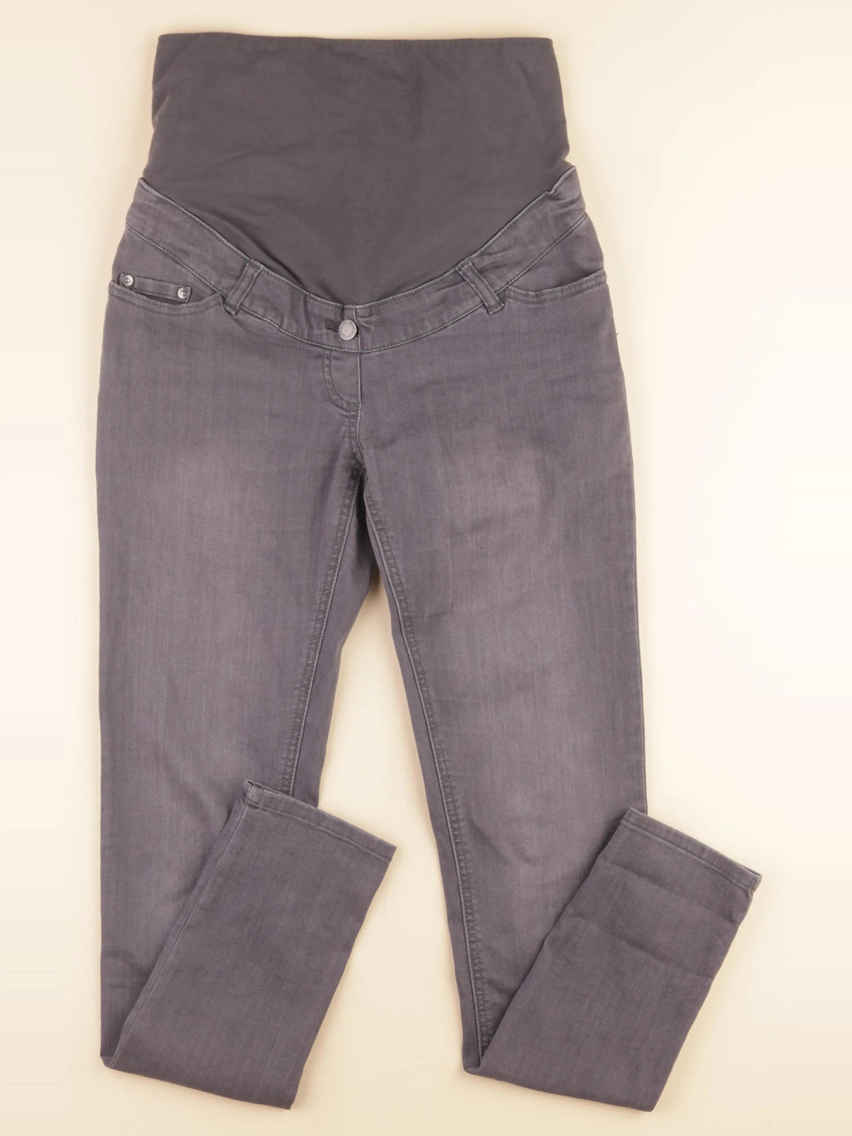 Vertbaudet - jean grossesse gris - 38