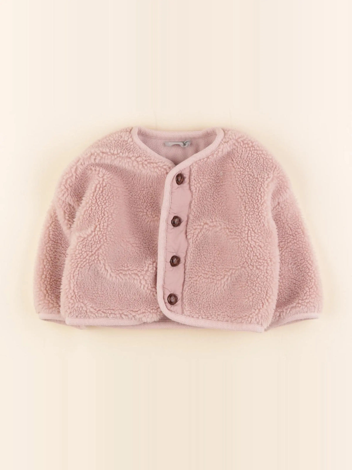 Boutchou - gilet rose - 6 mois