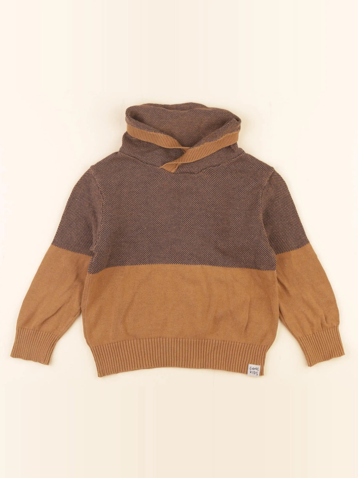 Vertbaudet - pull marron - 4 ans