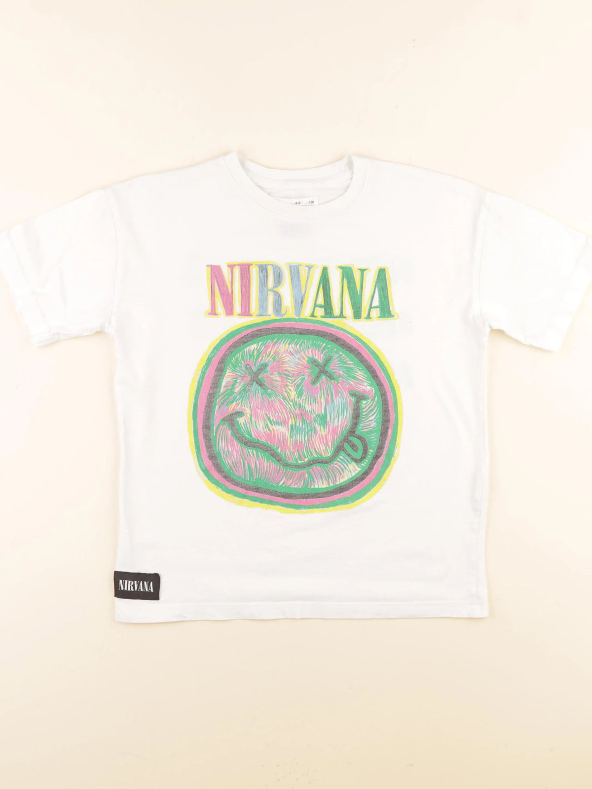 Zara - tee-shirt imprimé au dos multicolore - 8/9 ans