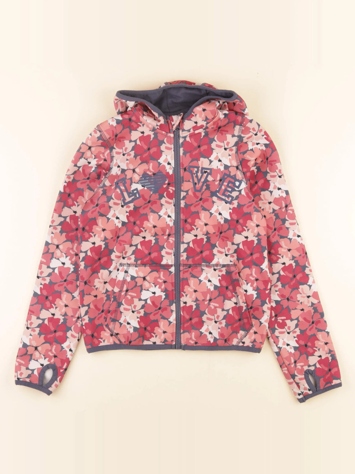 Vertbaudet - sweat multicolore - 10 ans