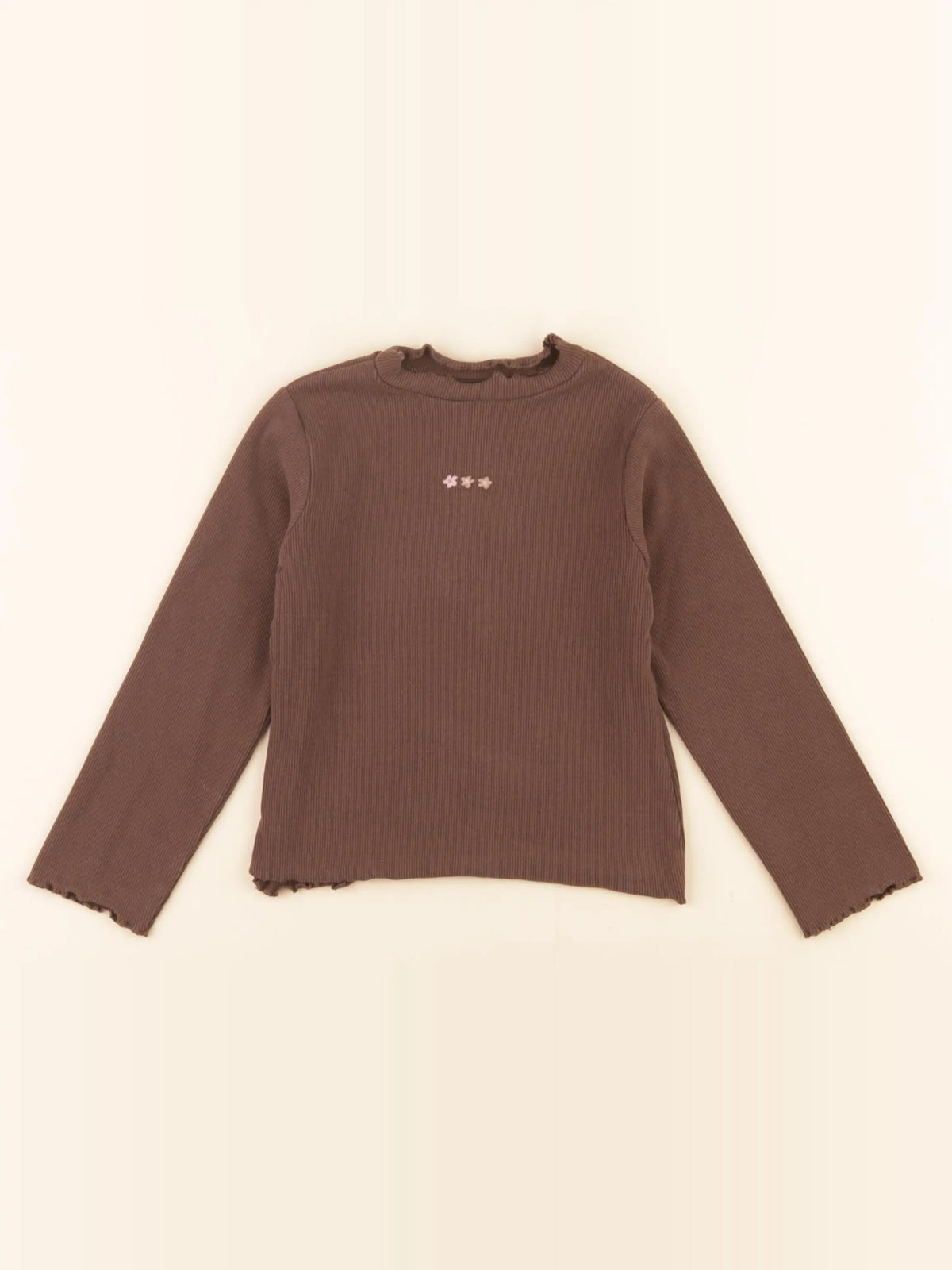 Zara - tee-shirt marron - 4 ans