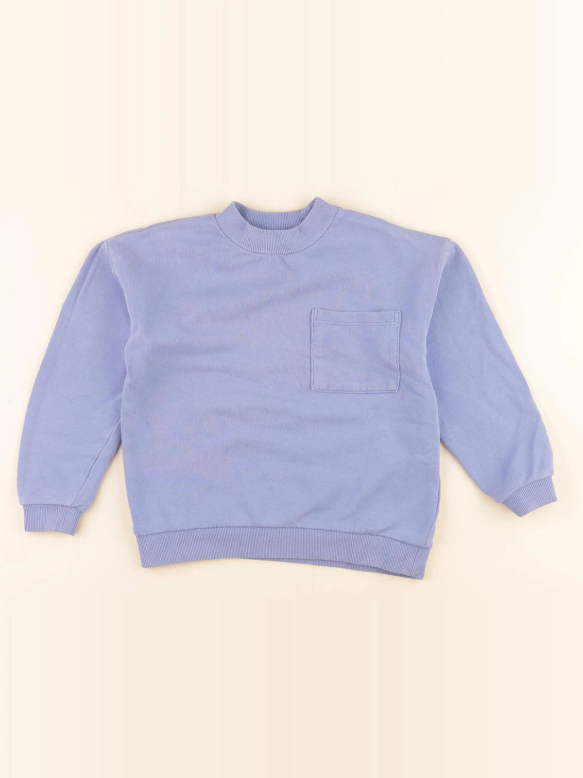 Arket - sweat bleu - 4/6 ans