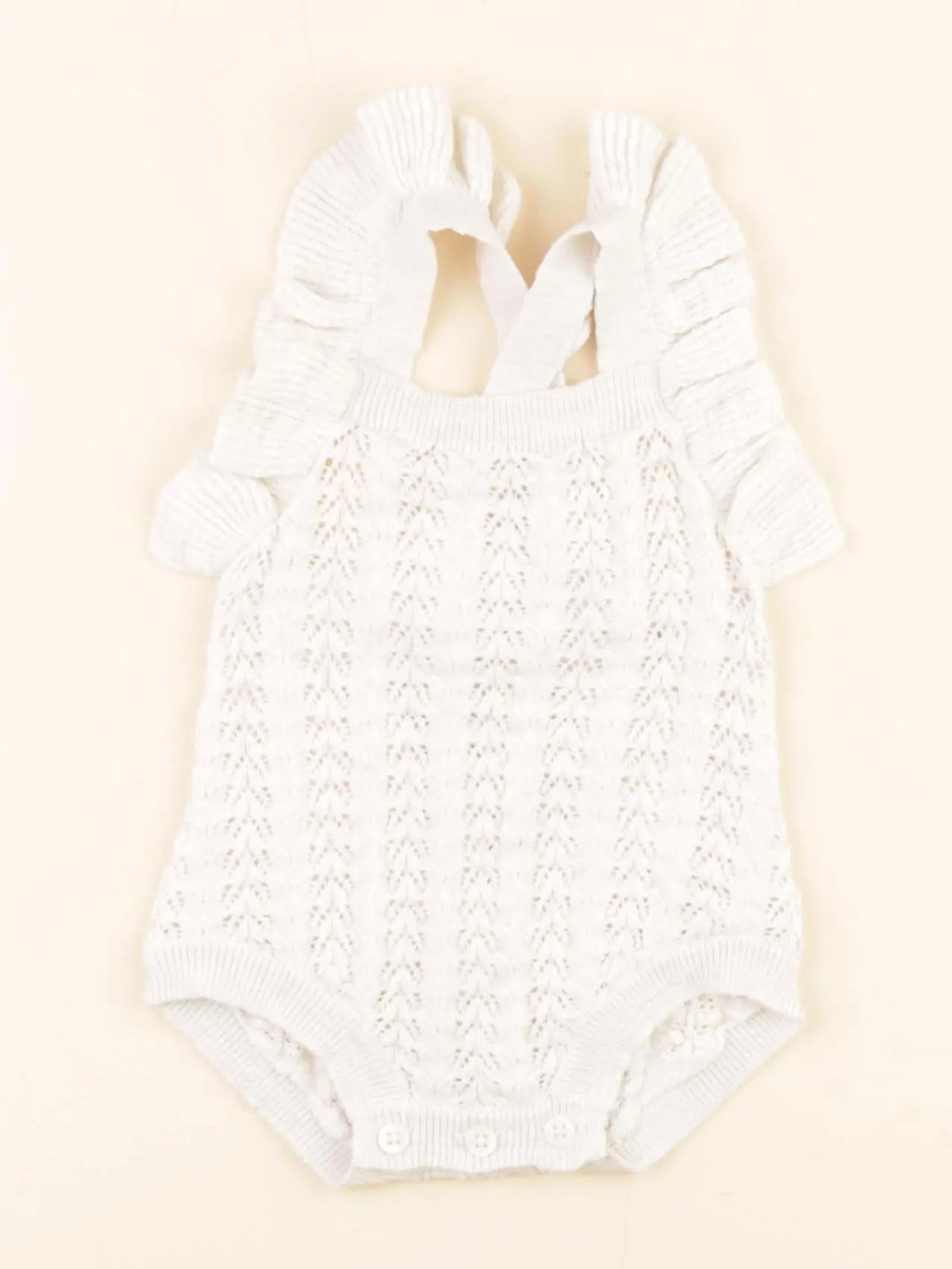Zara - combinaison blanc - 1/3 mois