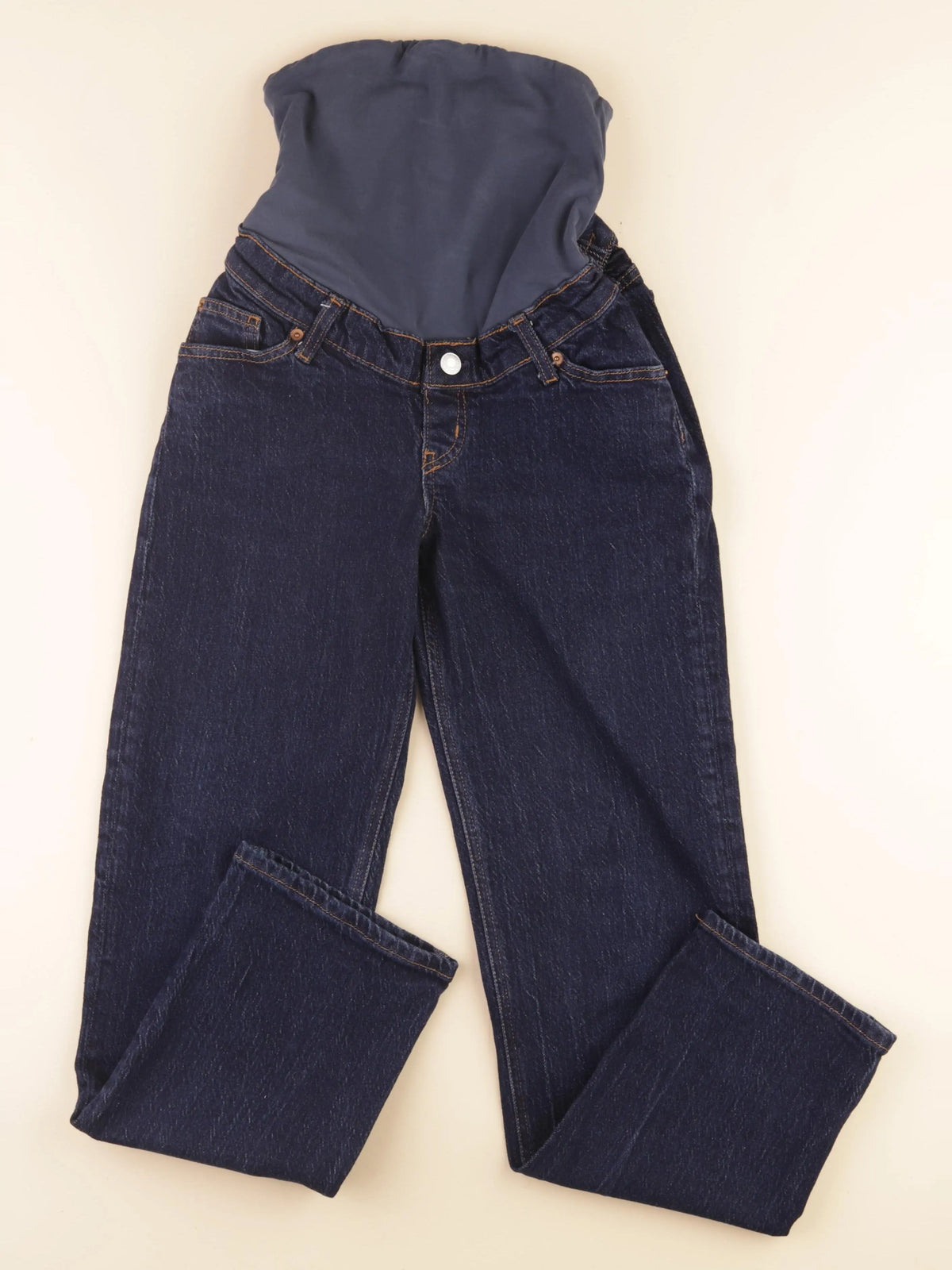 H&M - jean grossesse bleu - xs