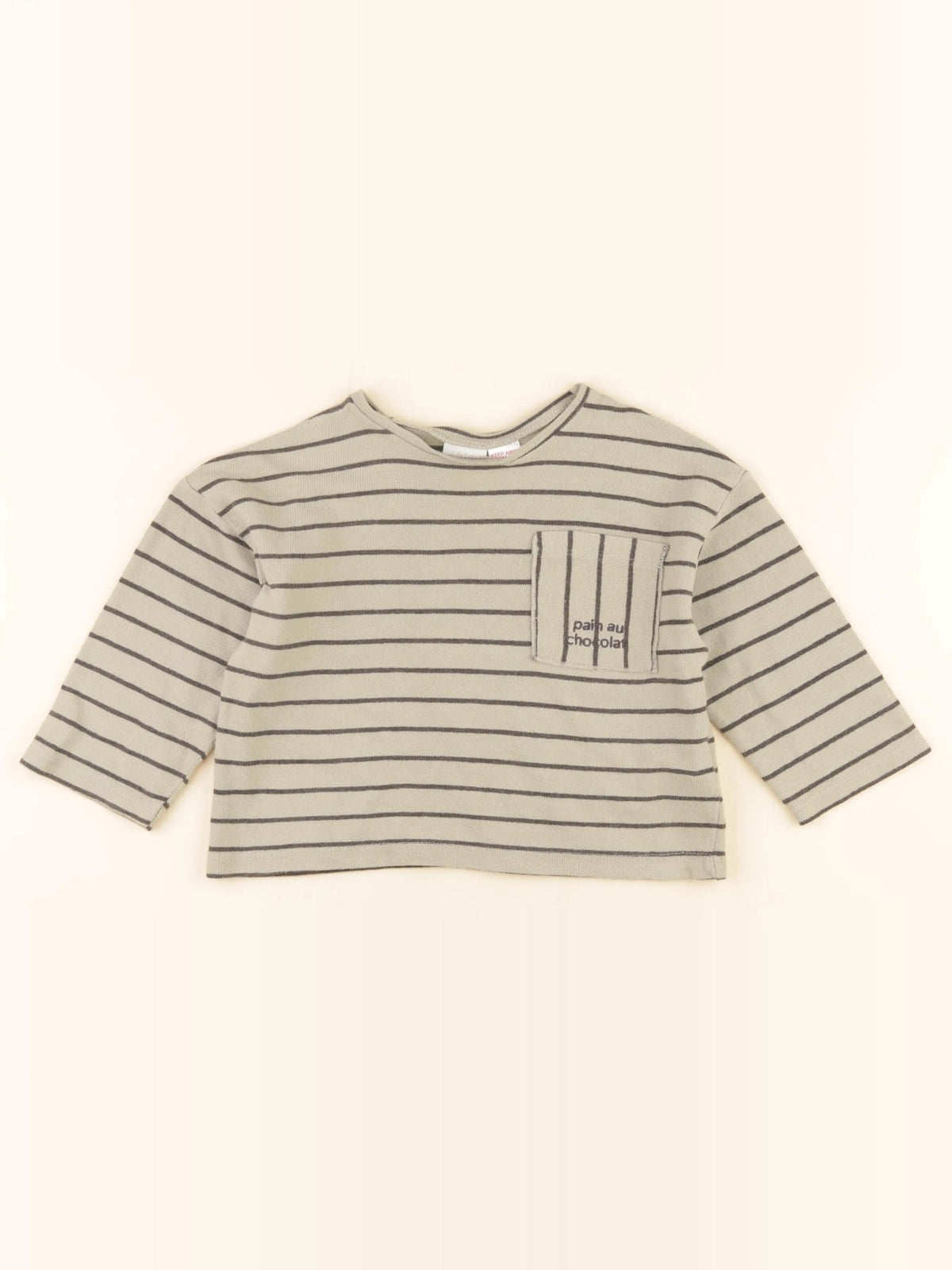 Zara - tee-shirt vert - 18 mois