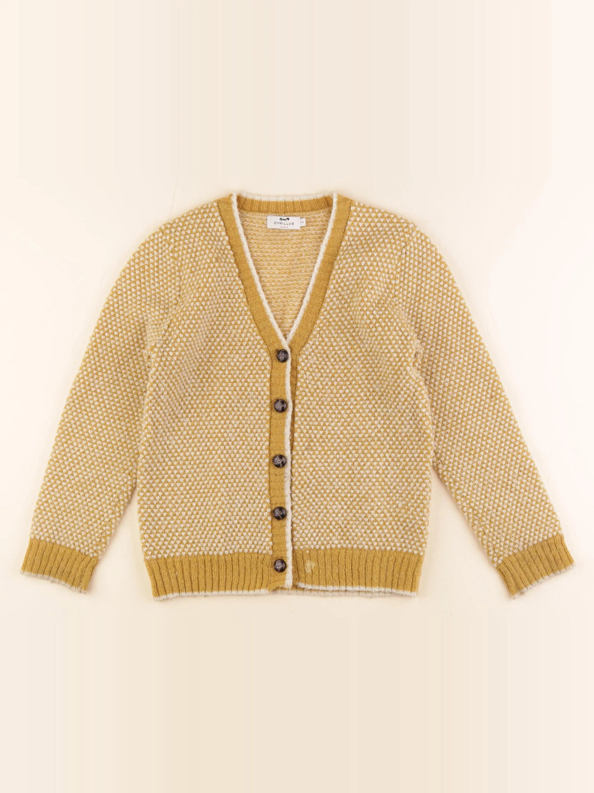 Cyrillus - gilet jaune - 10 ans