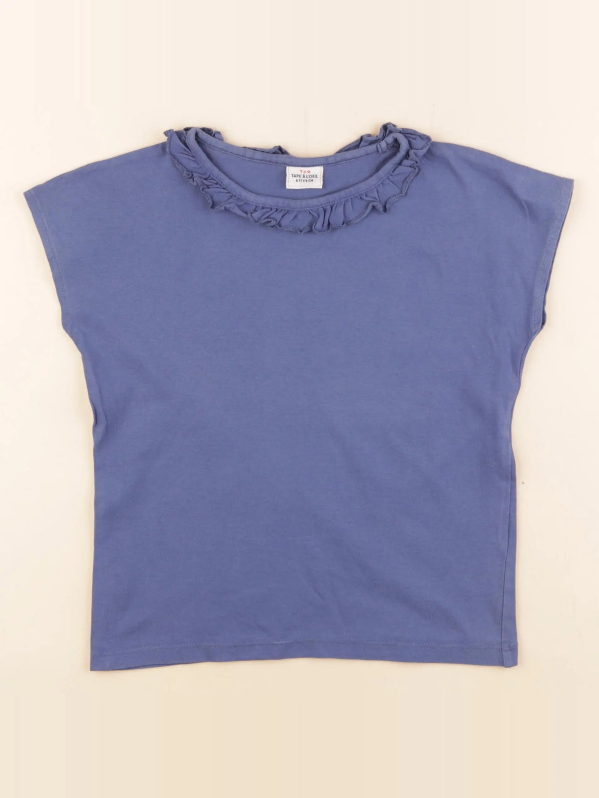 Tape à l'oeil - tee-shirt bleu - 6 ans