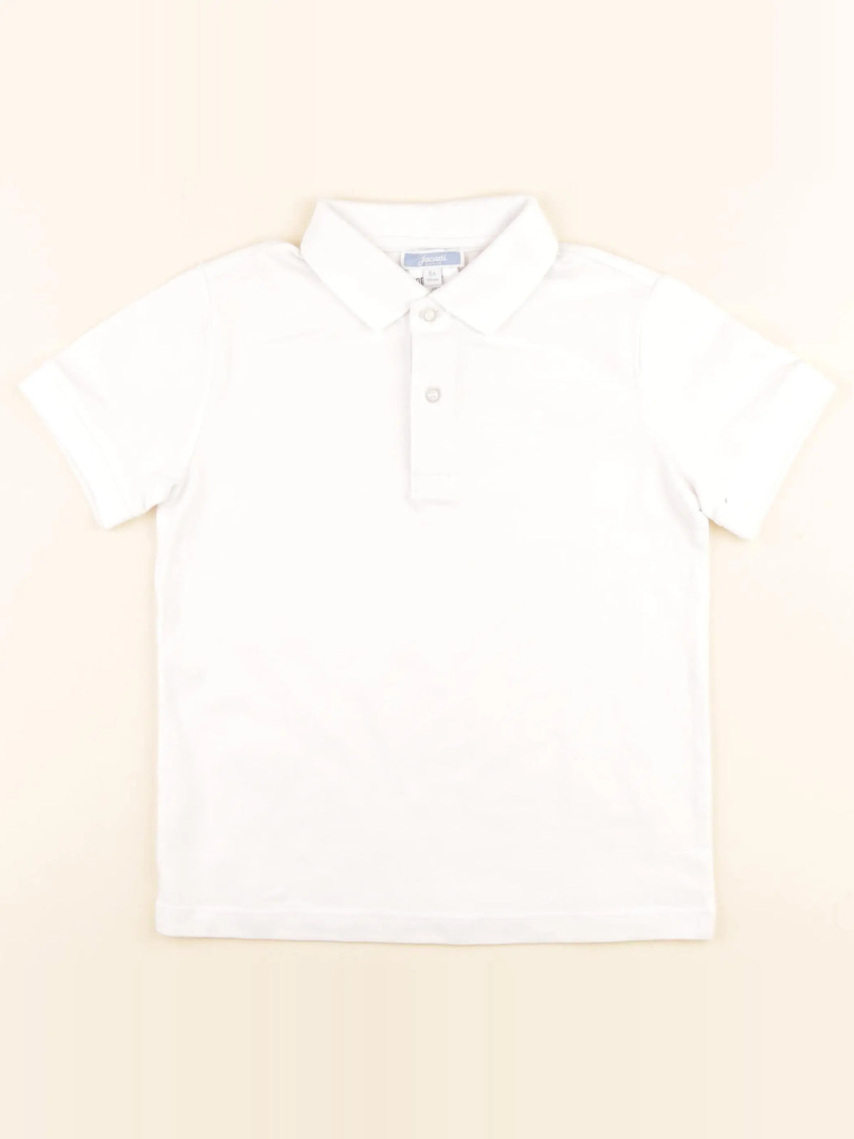 Jacadi - polo blanc - 6 ans