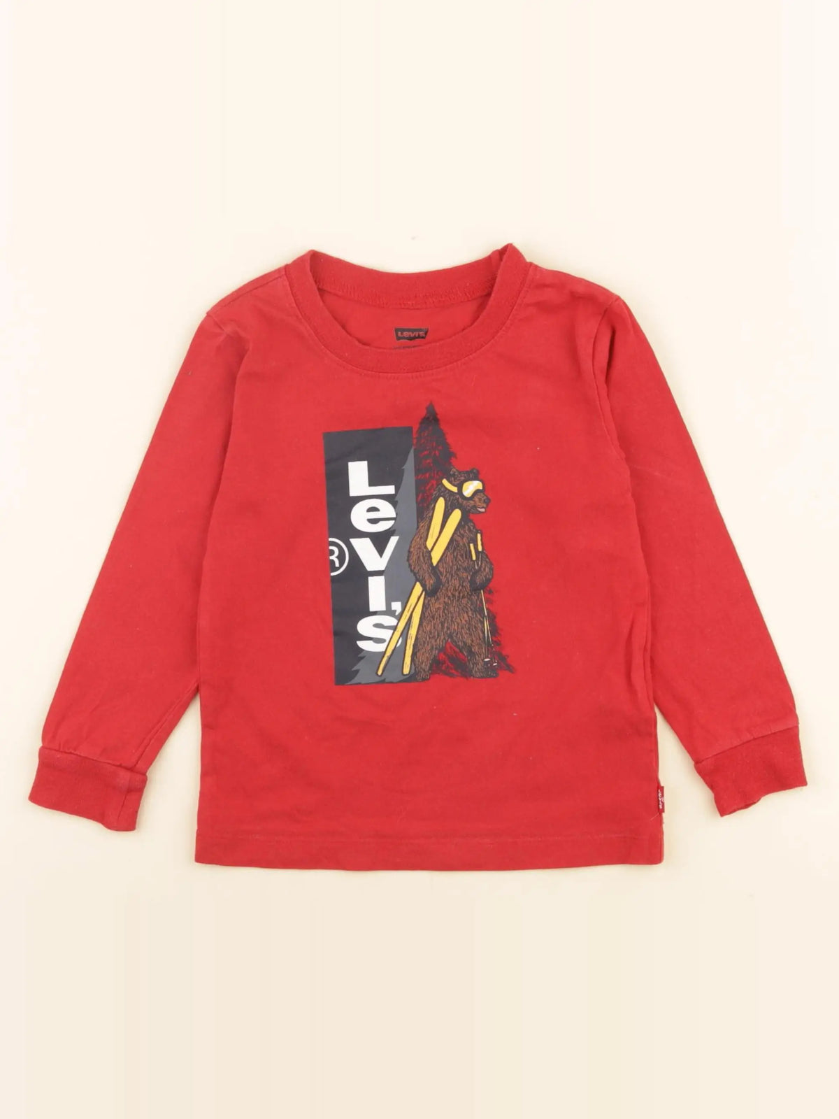 Levi's - tee-shirt rouge - 24 mois
