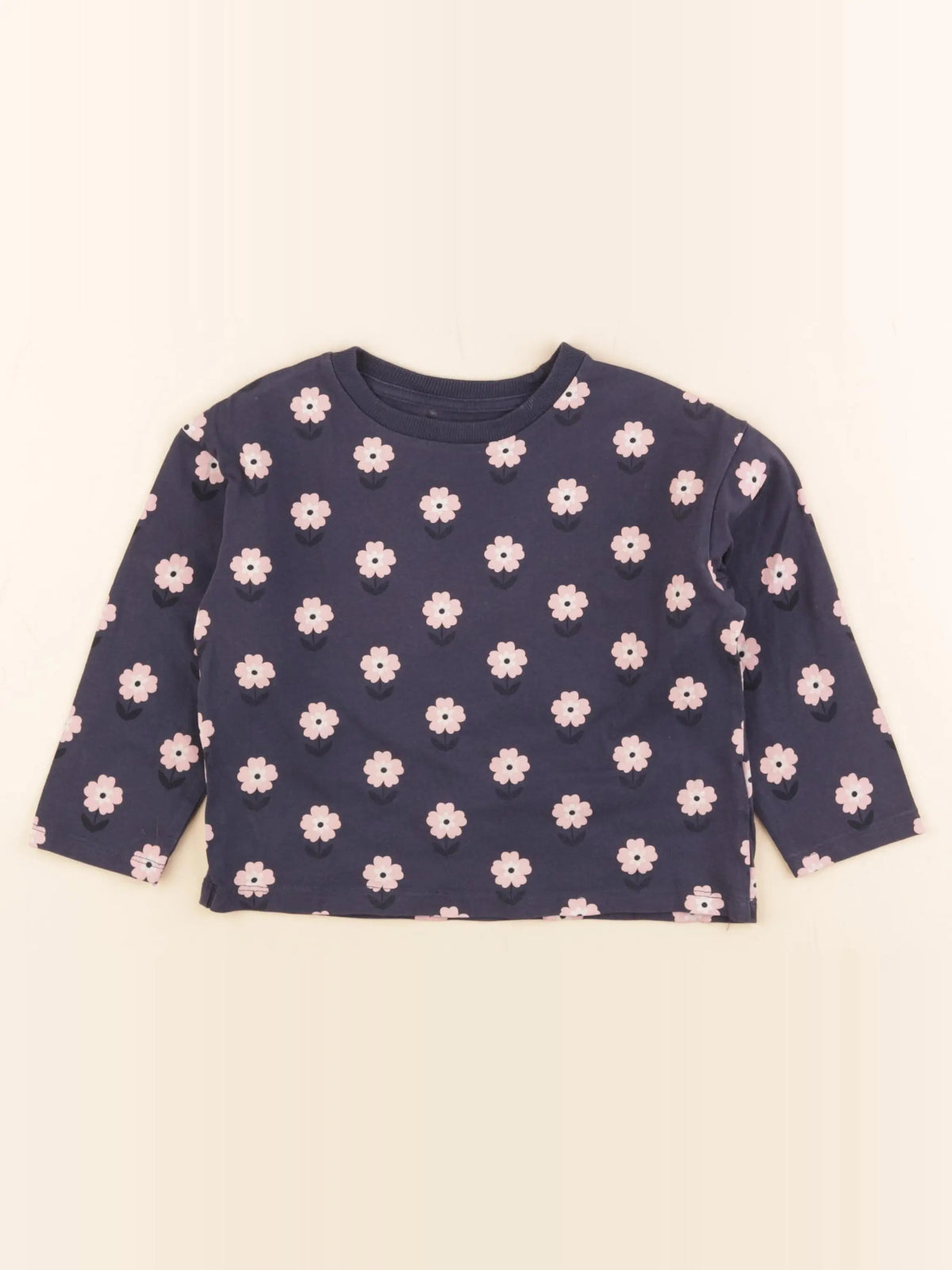 Vertbaudet - tee-shirt bleu - 4 ans