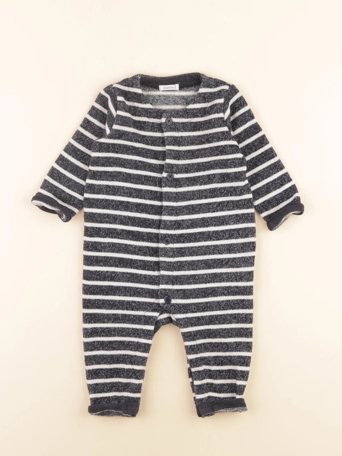 Boutchou - combinaison bleu - 6 mois