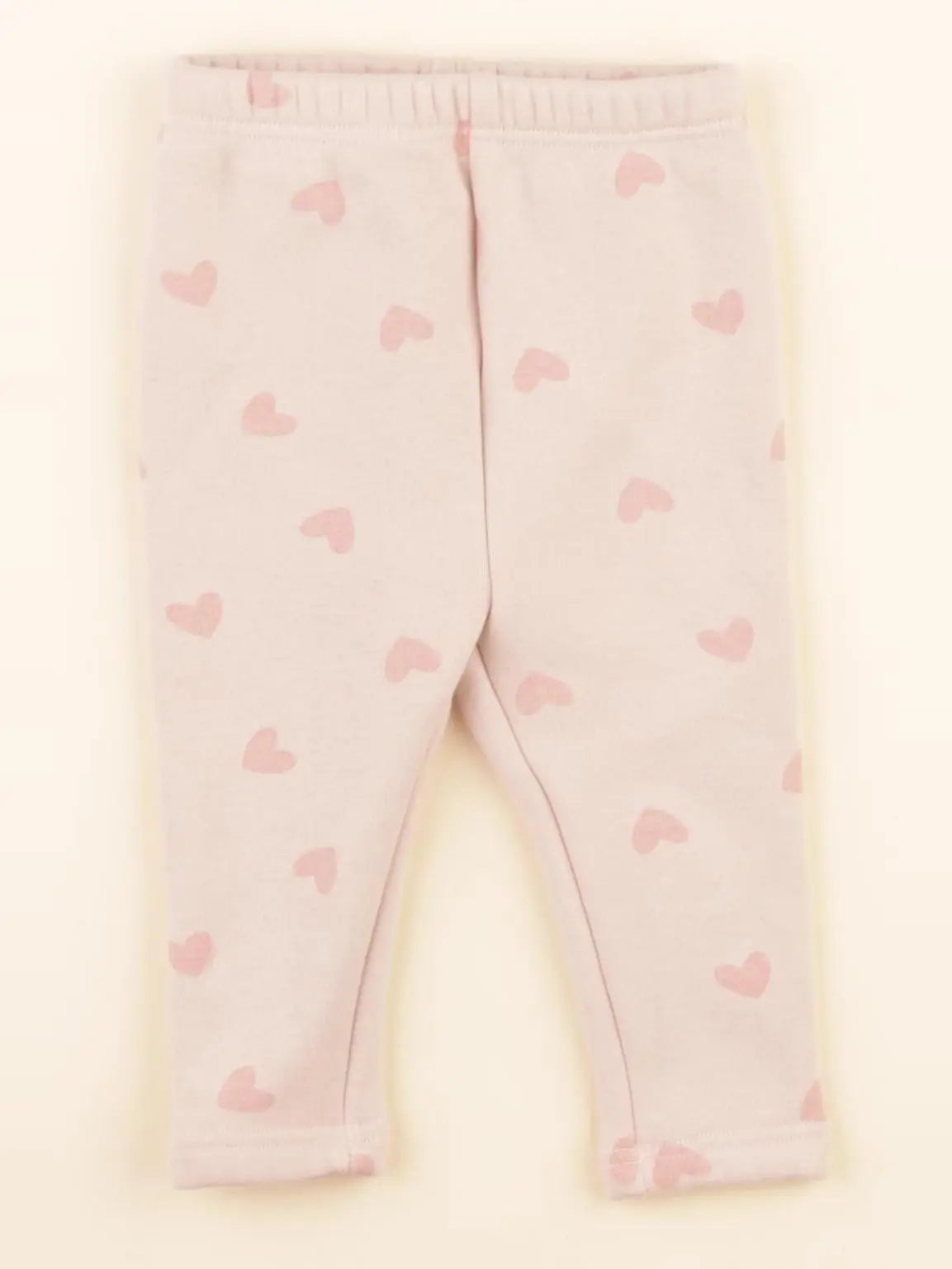 Vertbaudet - legging doublé rose - 6 mois