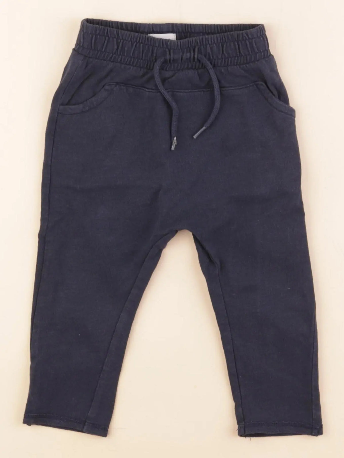 Vertbaudet - pantalon bleu - 9 mois