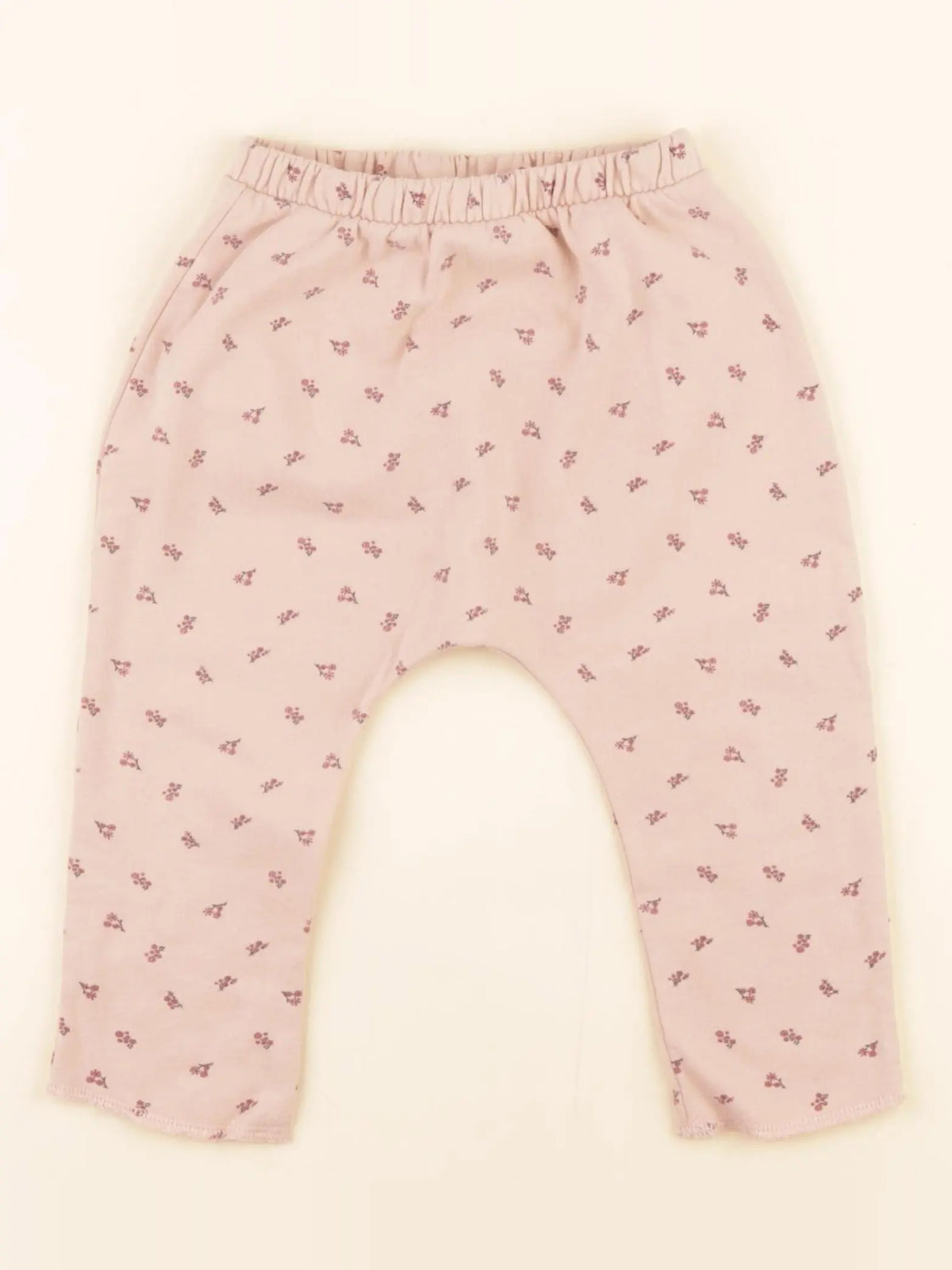 Vertbaudet - sarouel rose - 9 mois