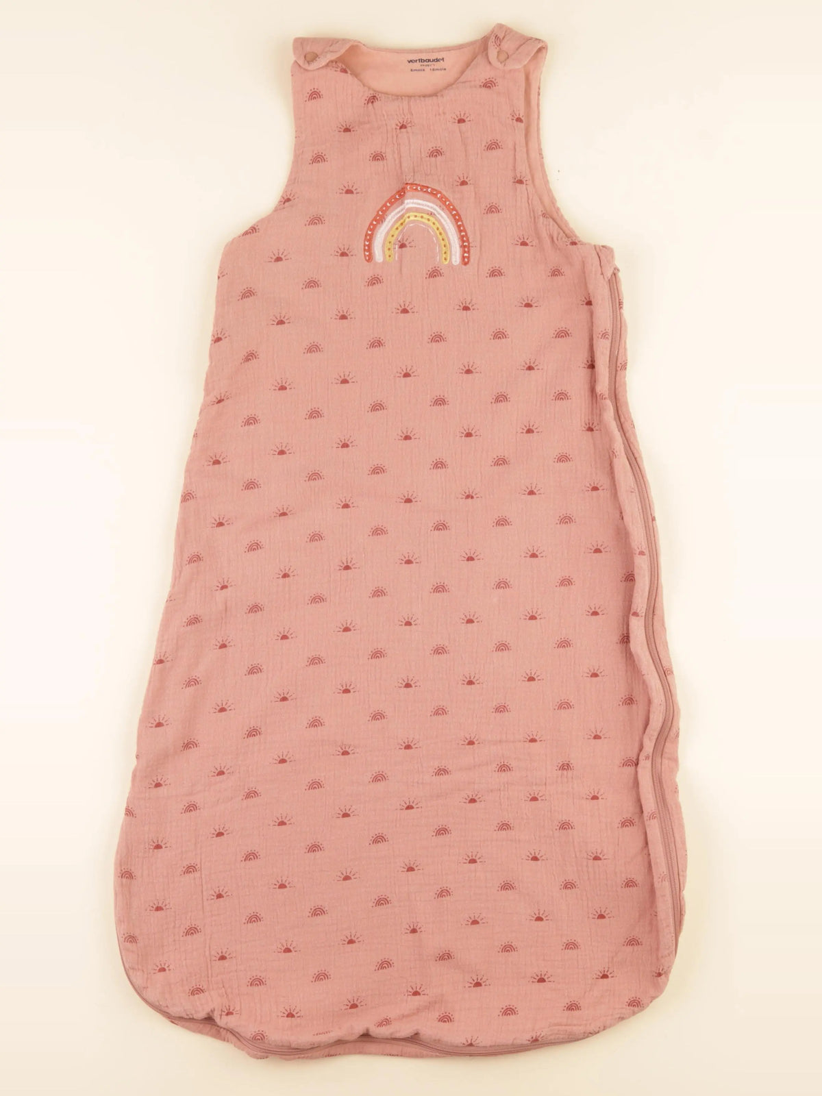 Vertbaudet - gigoteuse rose - 6/18 mois