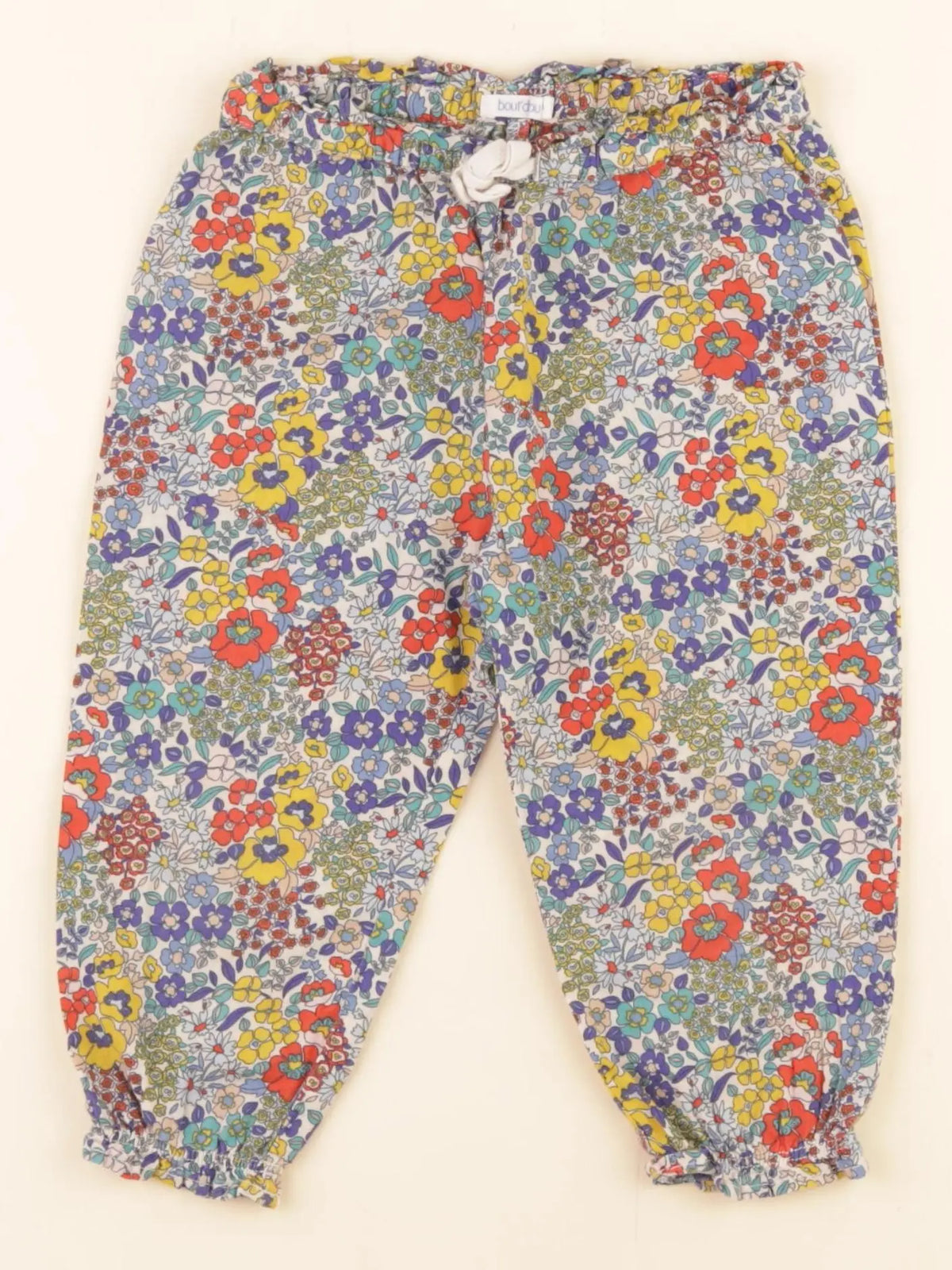 Boutchou - pantalon multicolore - 12 mois