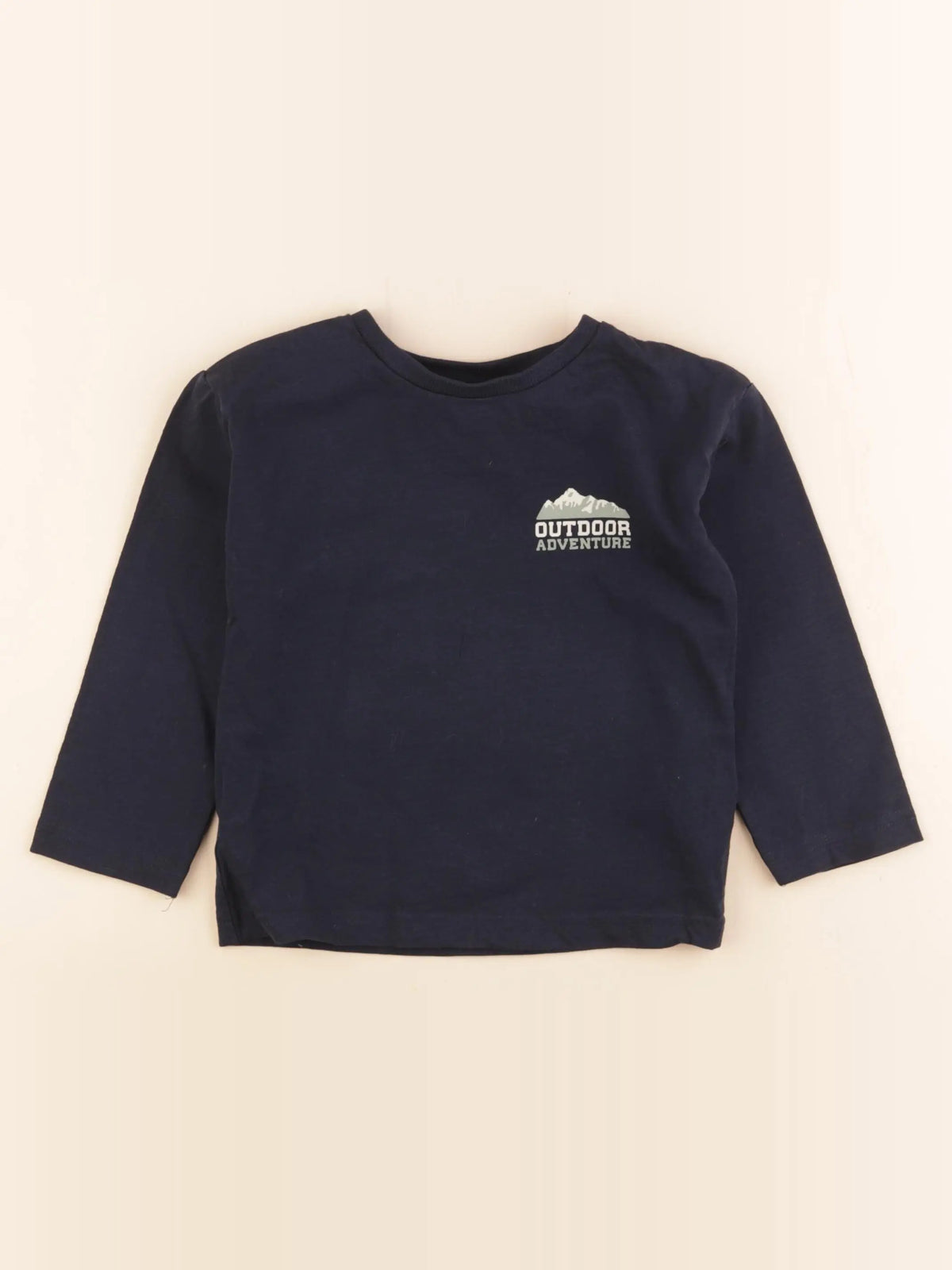 Vertbaudet - tee-shirt bleu - 4 ans