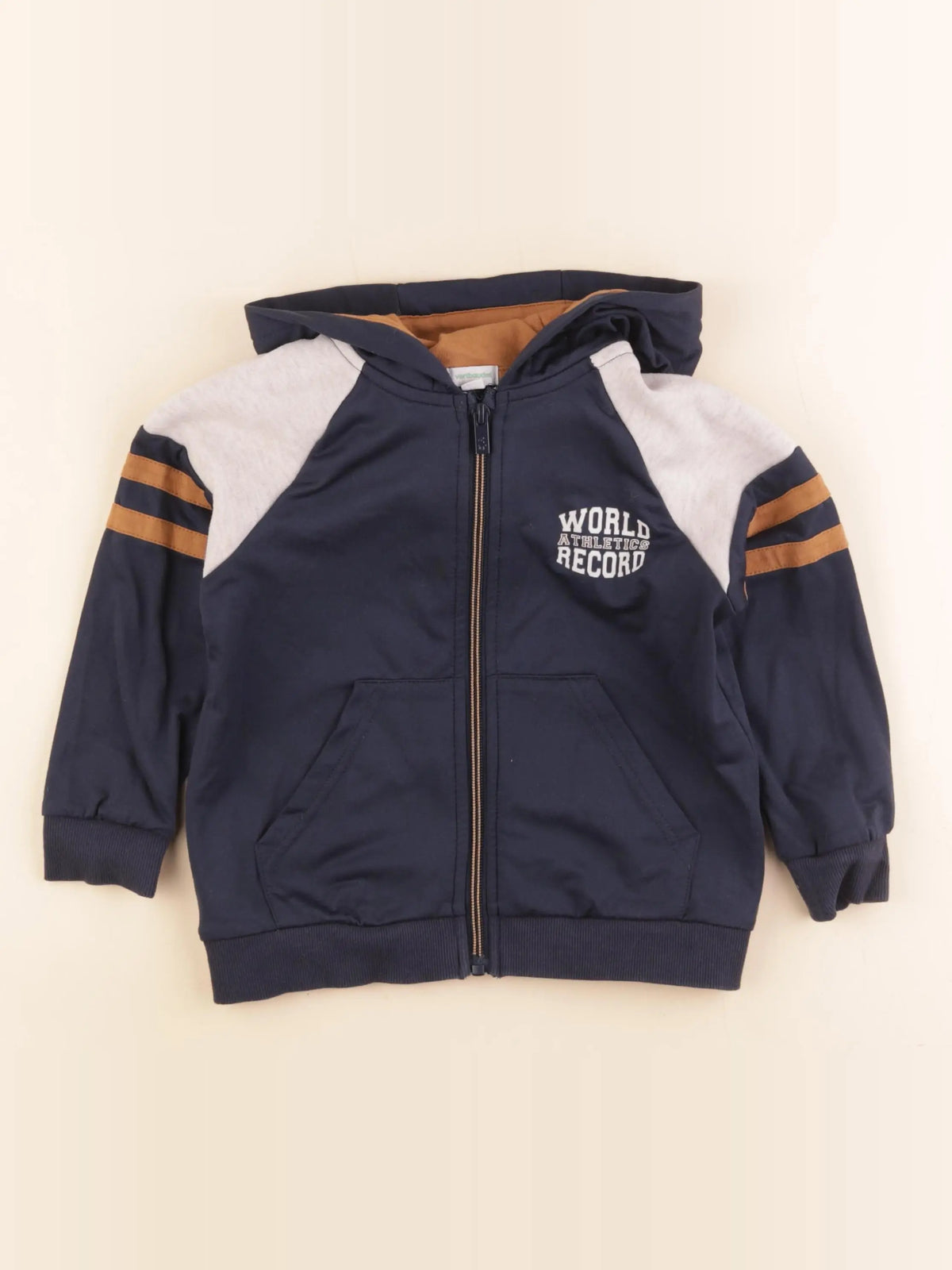 Vertbaudet - sweat bleu - 5 ans