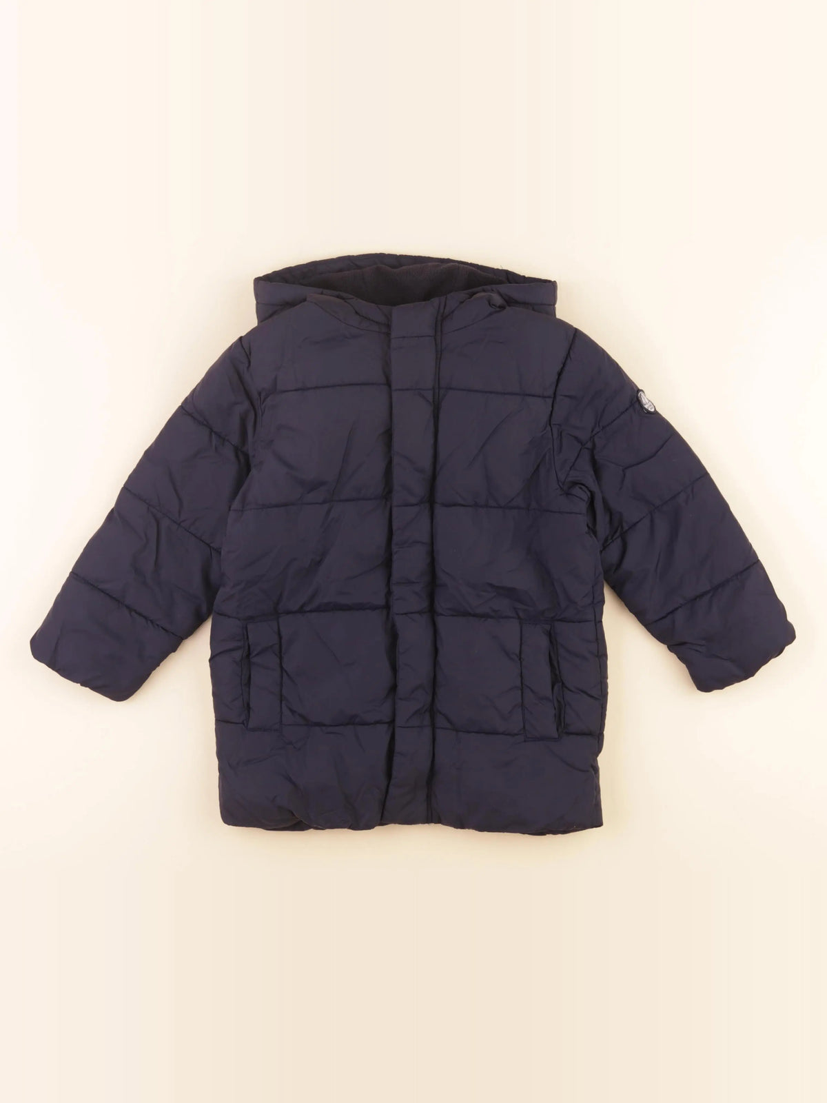 Petit Bateau - doudoune bleu - 4 ans