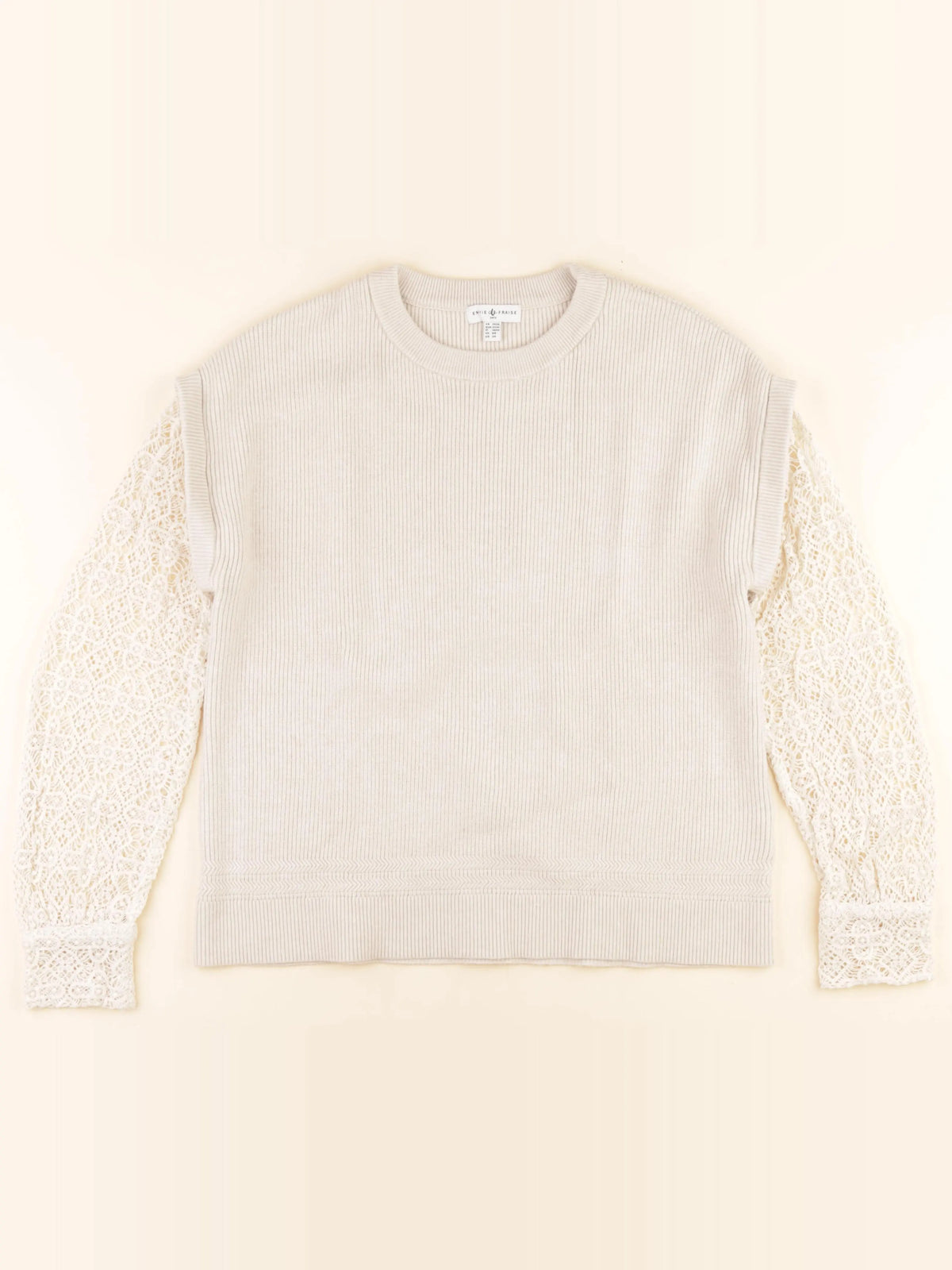 Envie de fraise - pull grossesse beige - 34 à 36