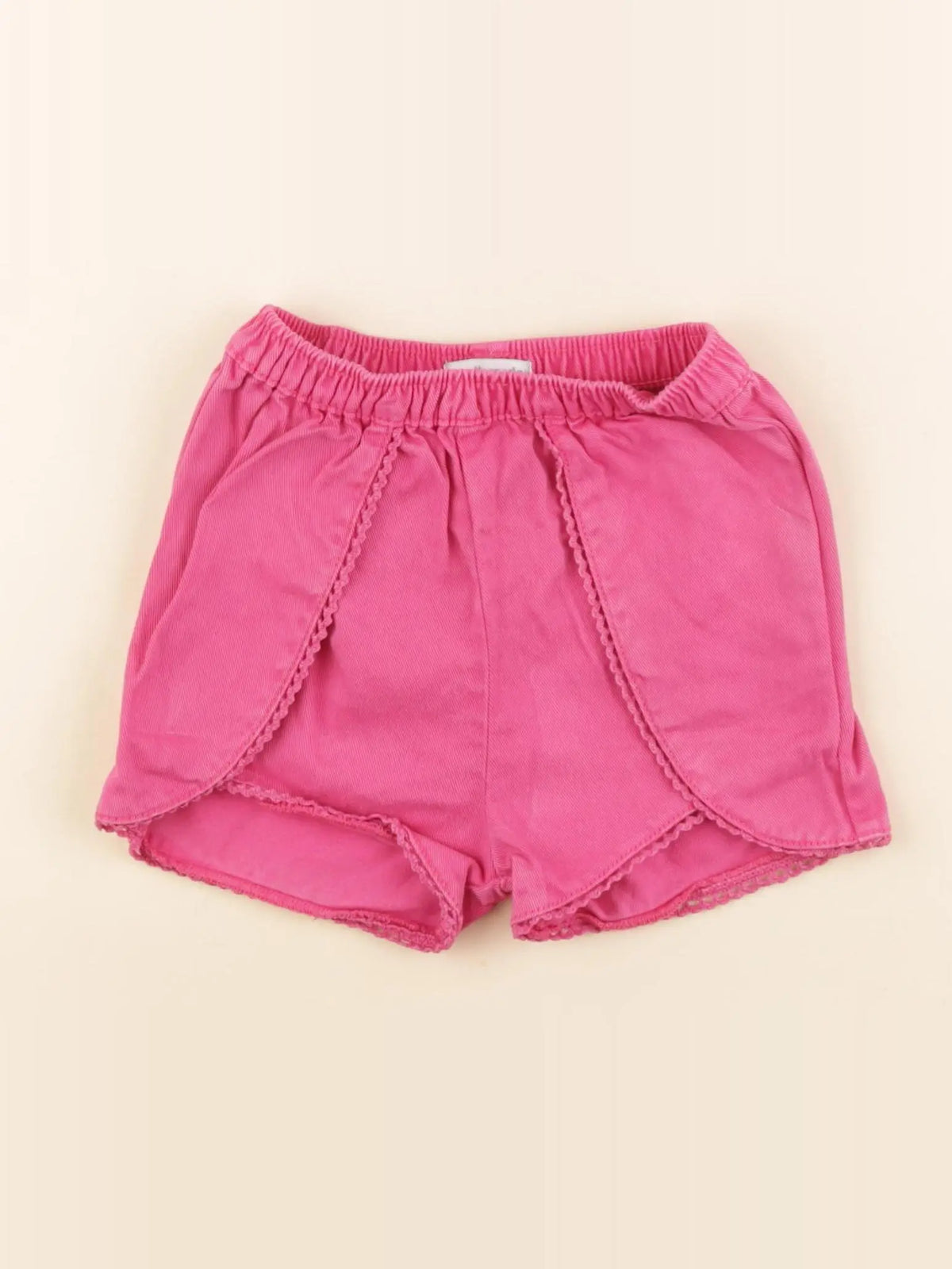 Vertbaudet - short rose - 24 mois