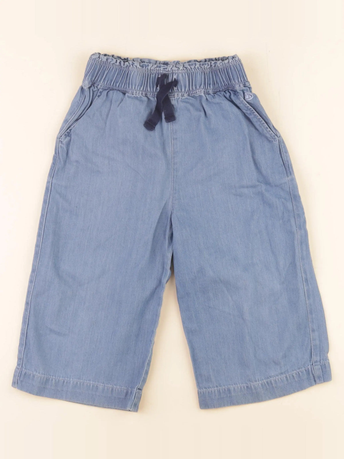 Petit Bateau - pantalon bleu - 5 ans