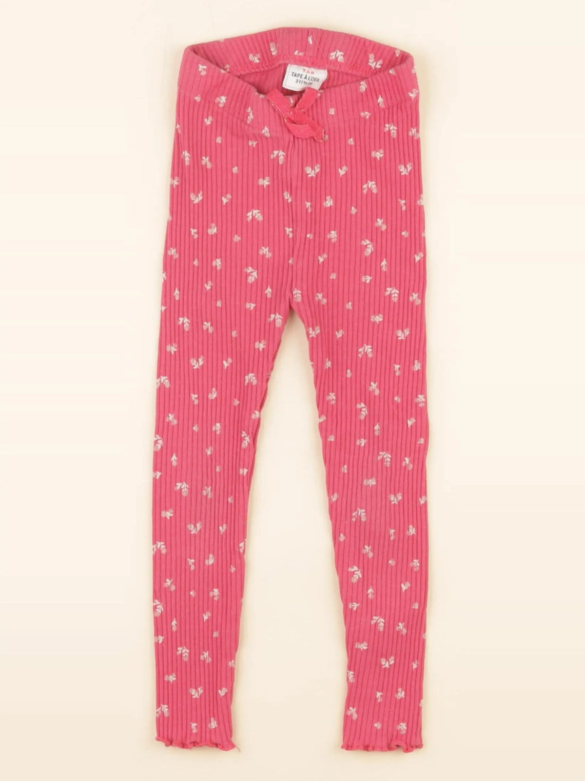 Tape à l'oeil - legging rose - 3 ans