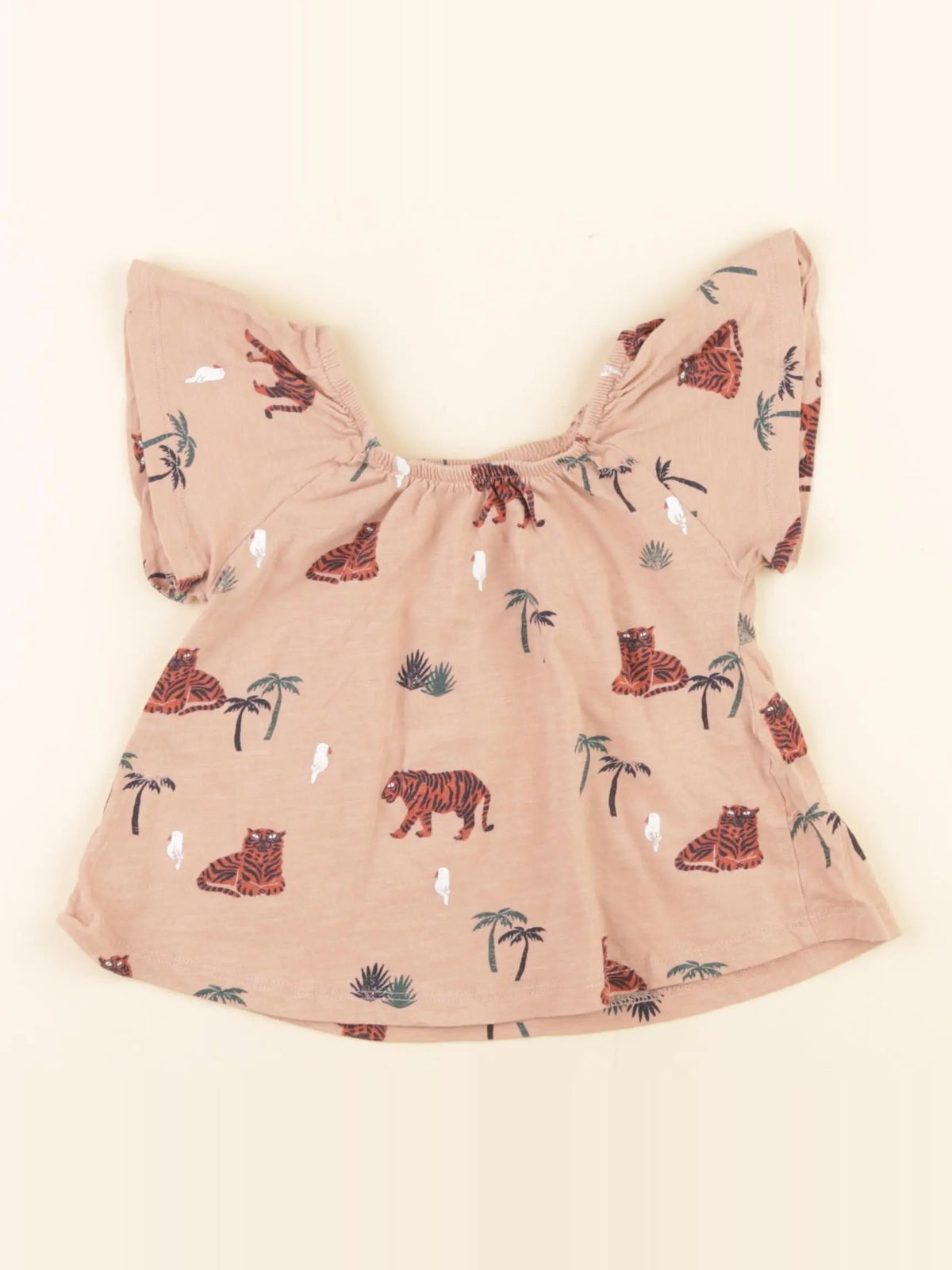 Monoprix - tee-shirt rose - 3 ans