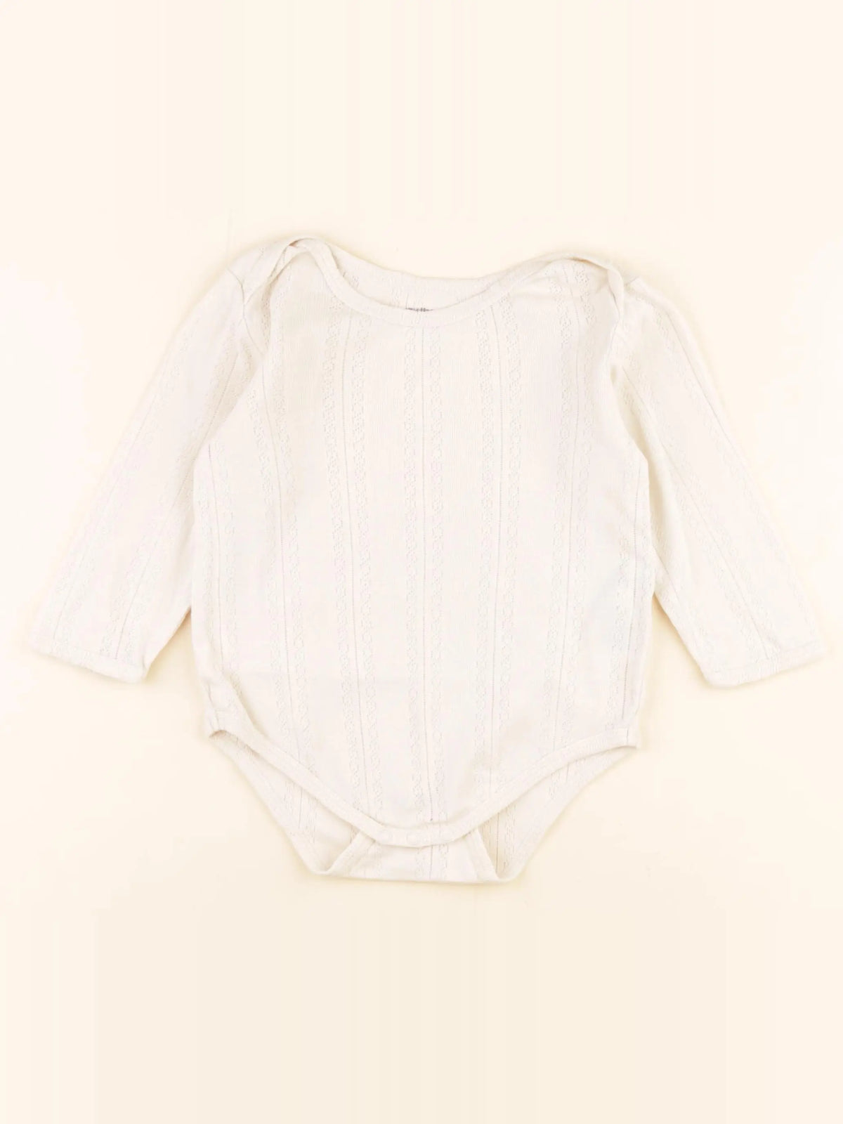 Vertbaudet - body beige - 2 ans