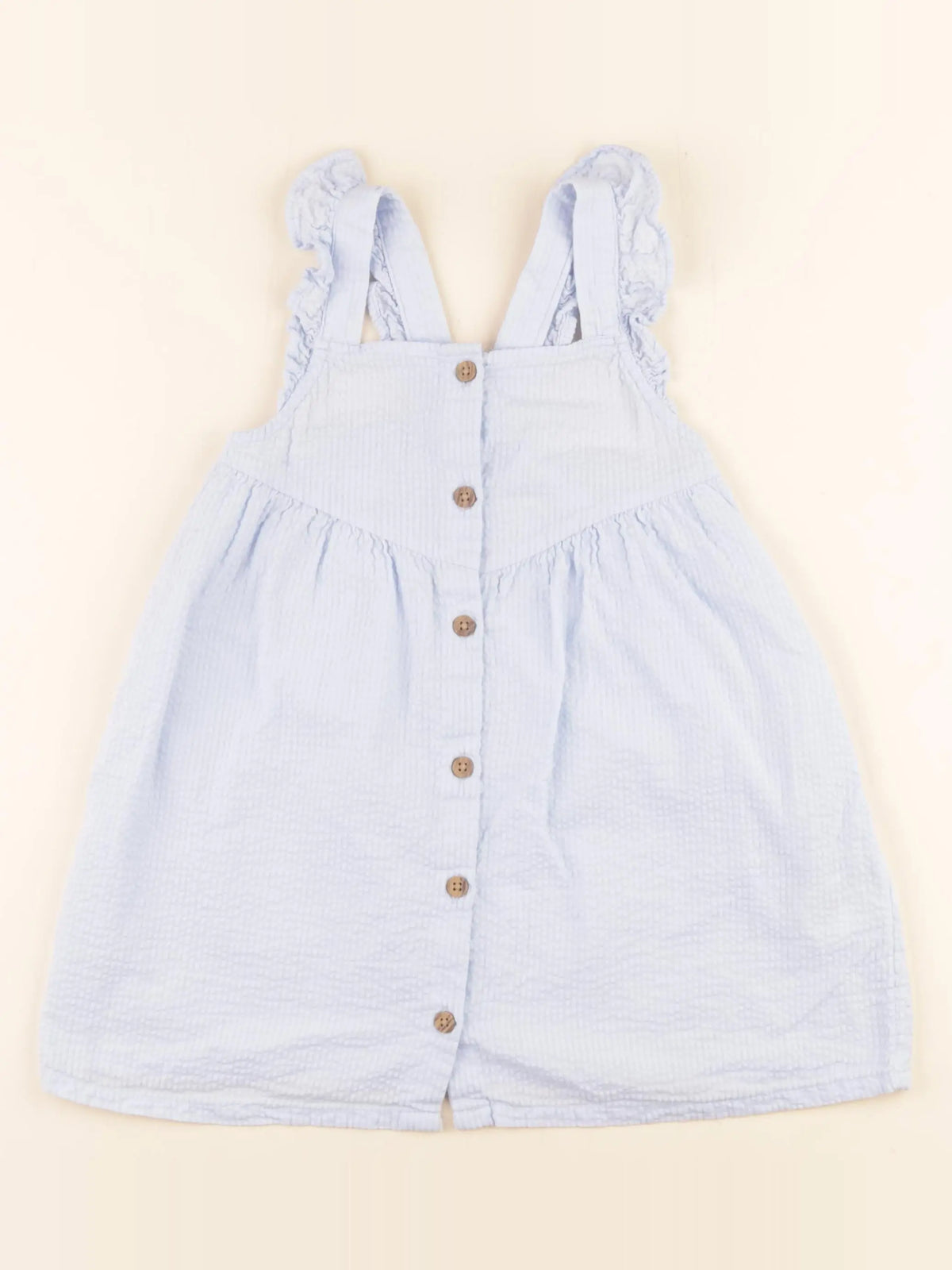 H&M - robe bleu - 2/3 ans