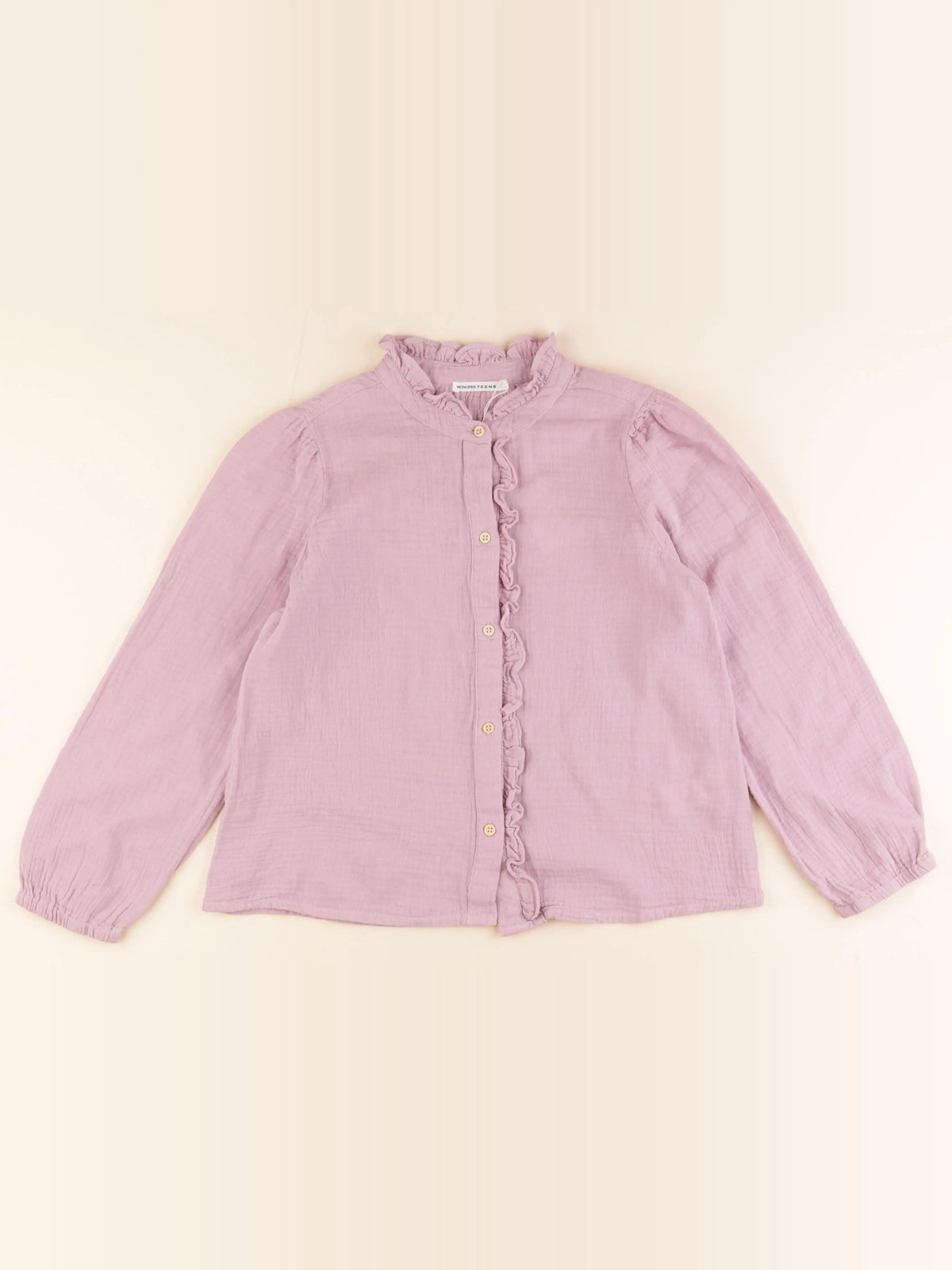 Monoprix - blouse violet - 10 ans