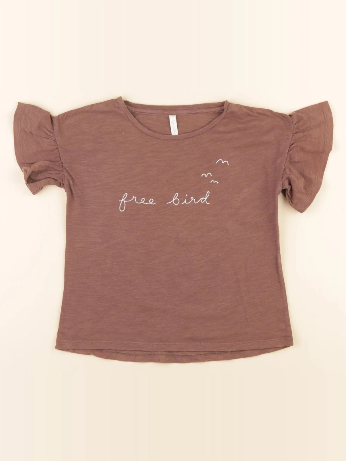 Rylee + Cru - tee-shirt marron - 4/5 ans