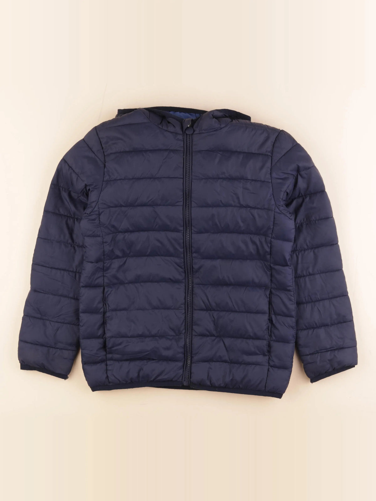 Vertbaudet - doudoune bleu - 10 ans