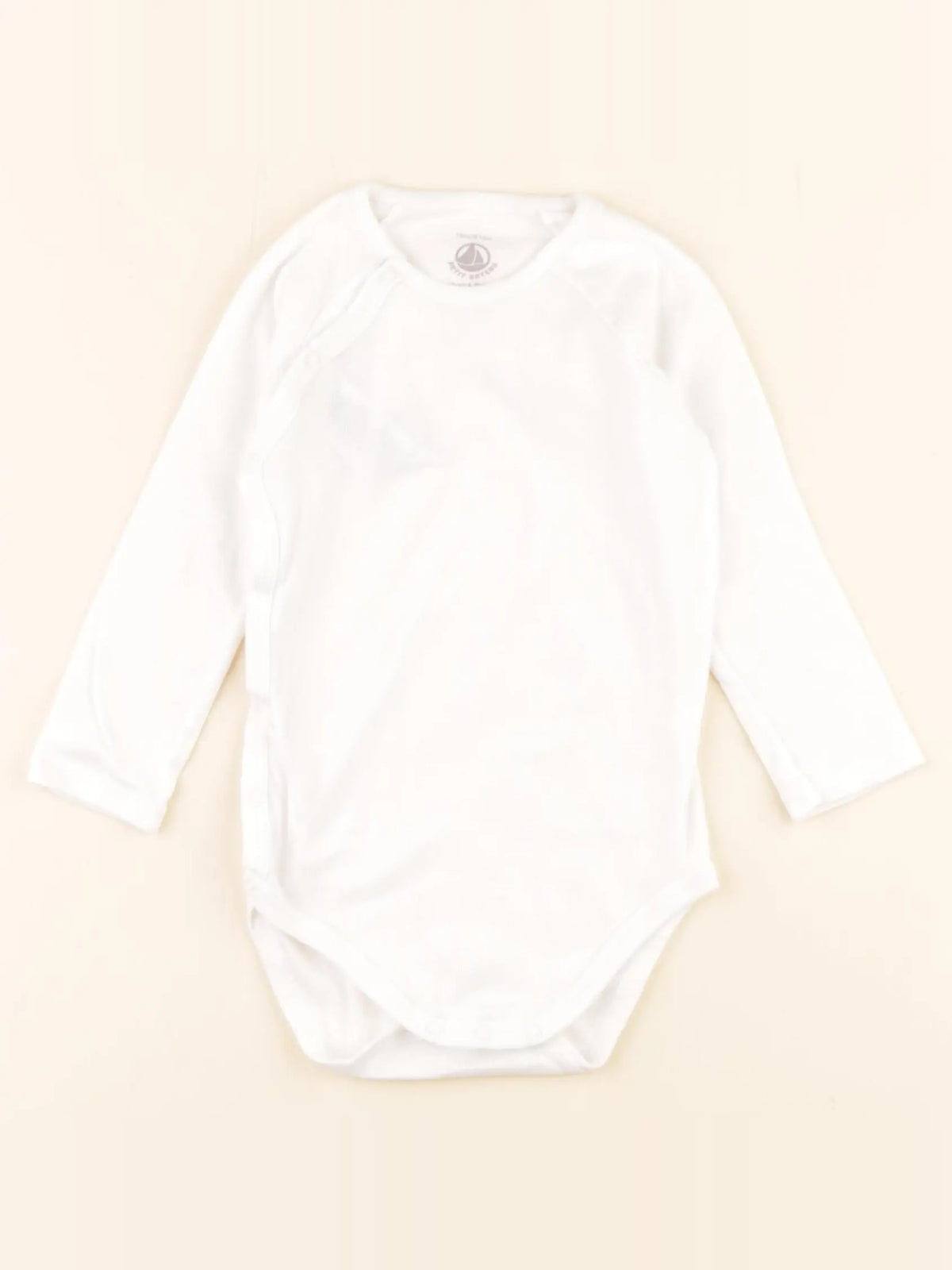 Petit Bateau - body blanc - 18 mois