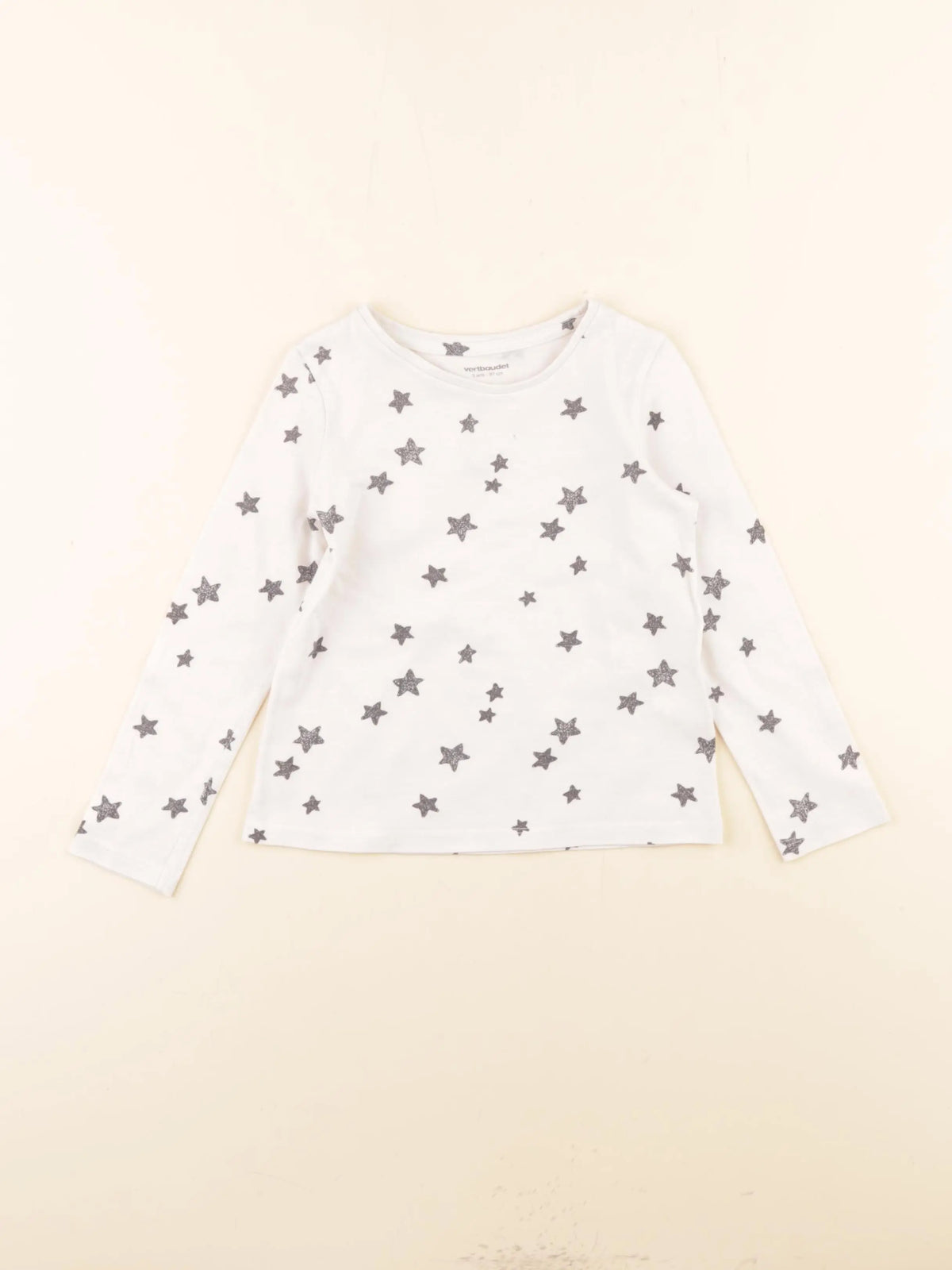 Vertbaudet - tee-shirt blanc - 3 ans