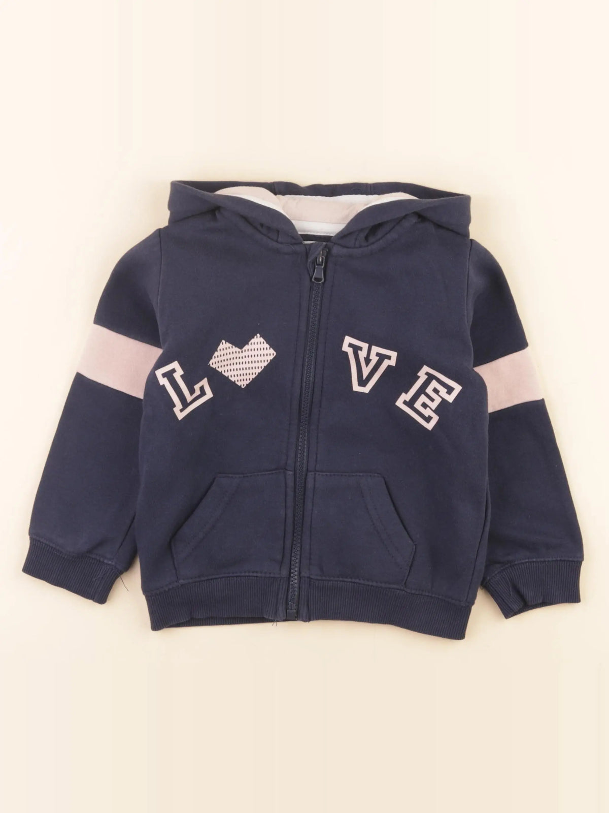 Vertbaudet - sweat bleu - 3 ans